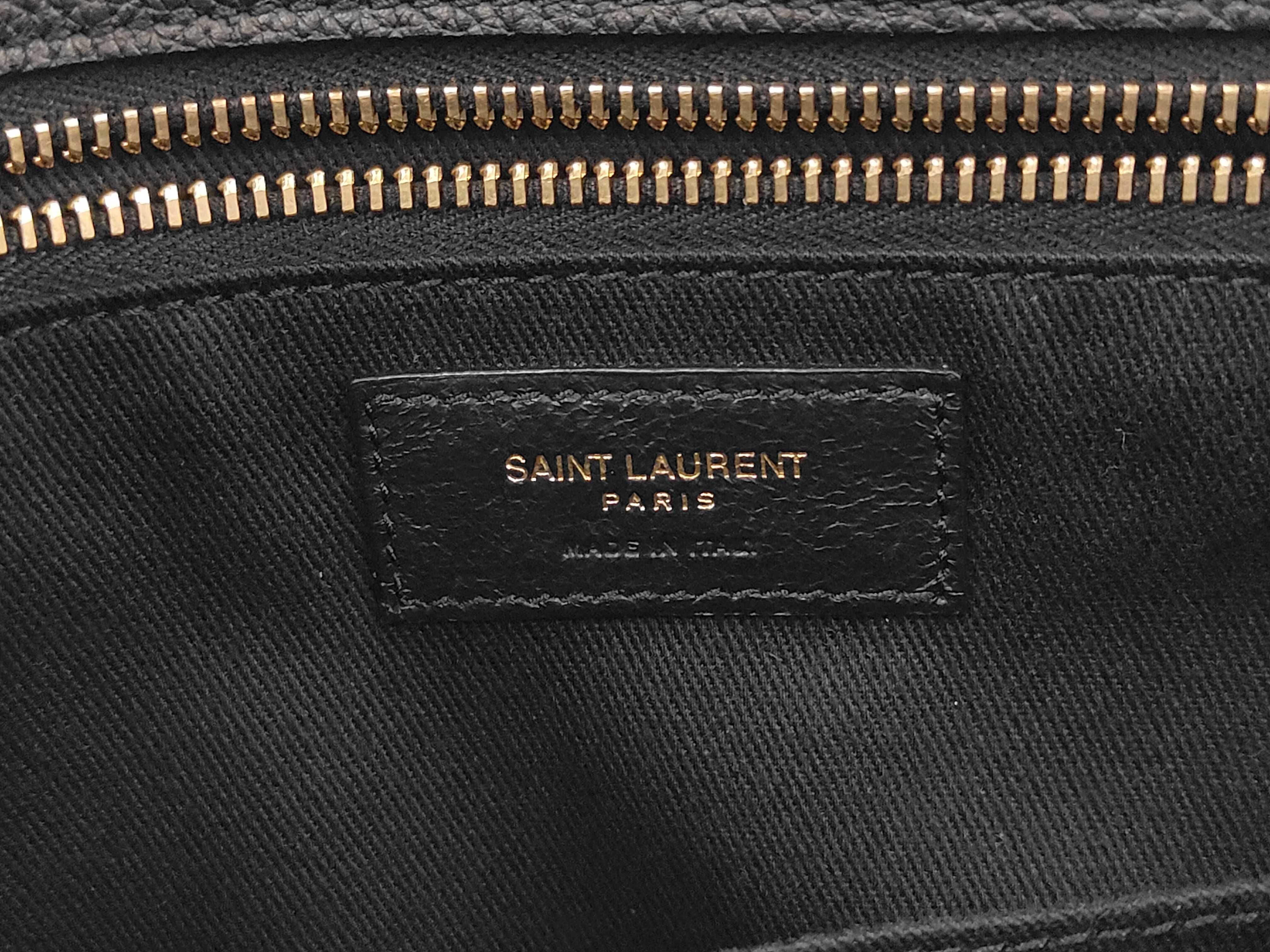 647168 Sac de Jour Souple Leather Tote Bag, Black — view 9