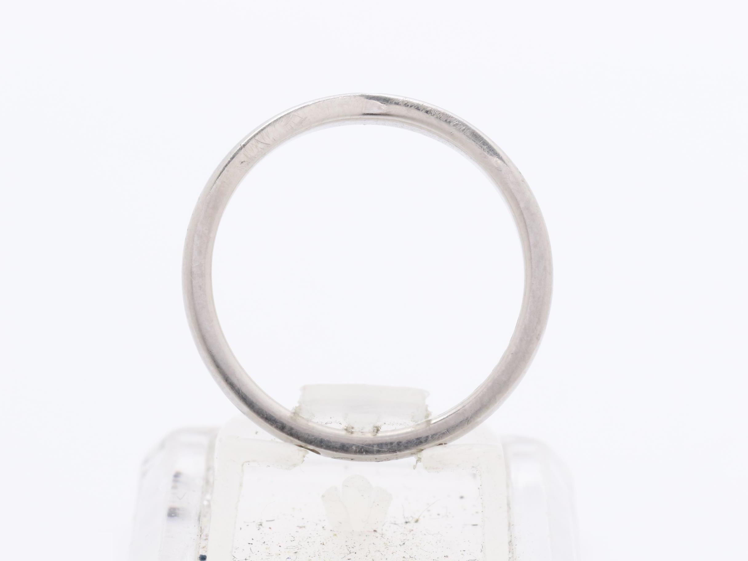 Other items in the line: Precious metal rings, Pt900, diamond, 3.4g, size #52 — view 5
