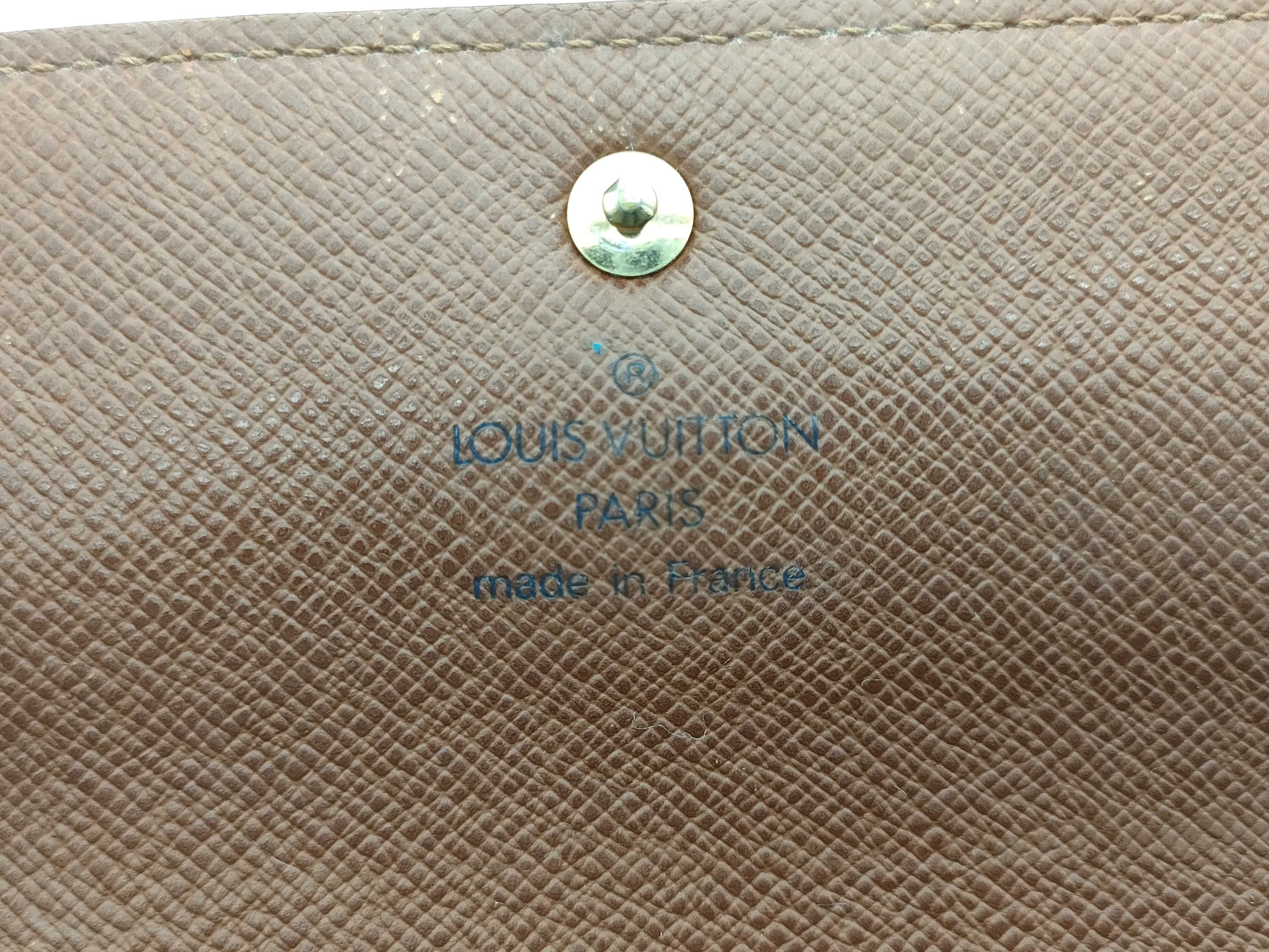 Monogram Portefeuille Tresor Etui Papier M61202 Wallet — view 5