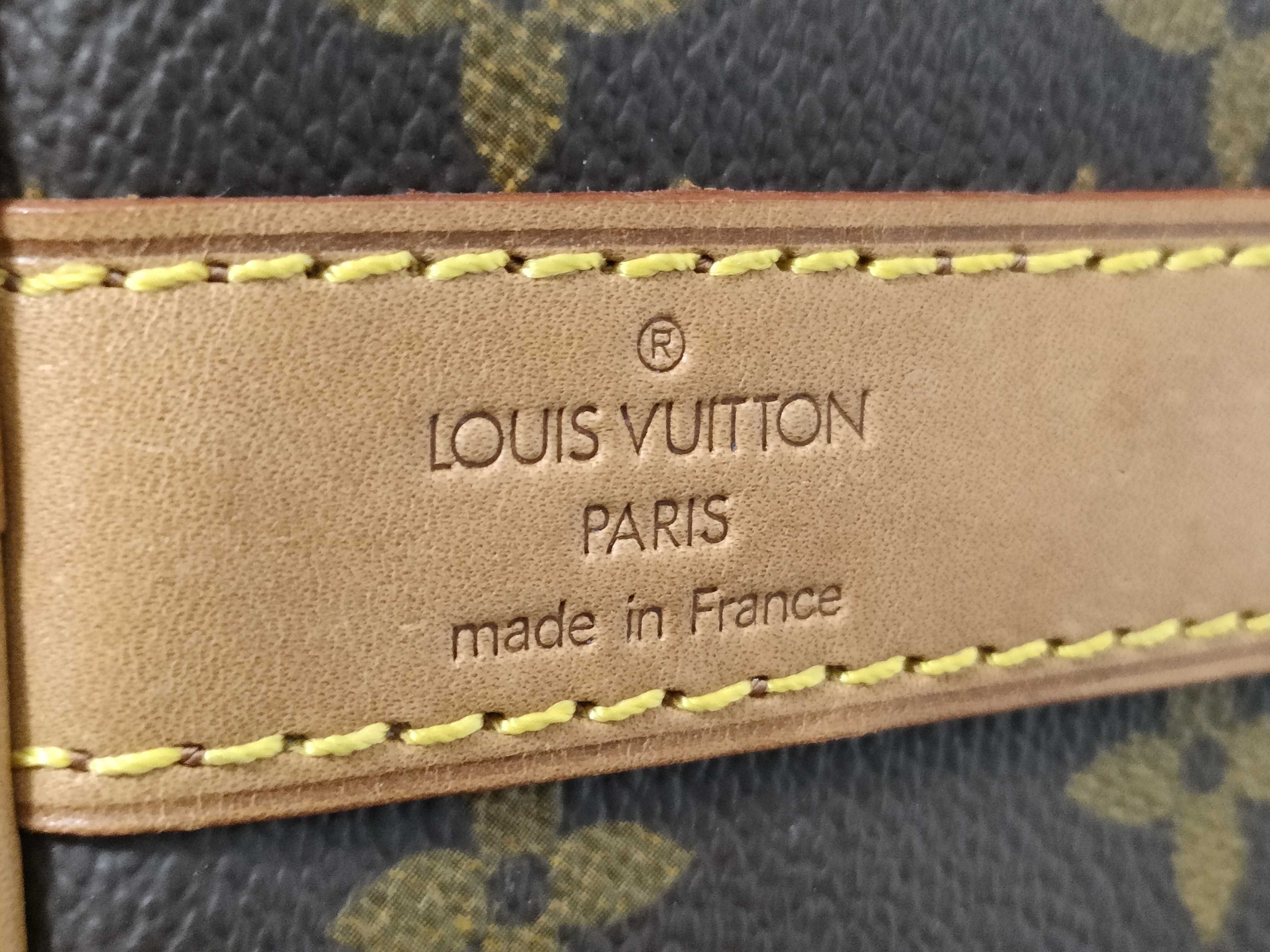 Monogram Vuitton Keepall Bandoulière 55 Boston Bag — view 12