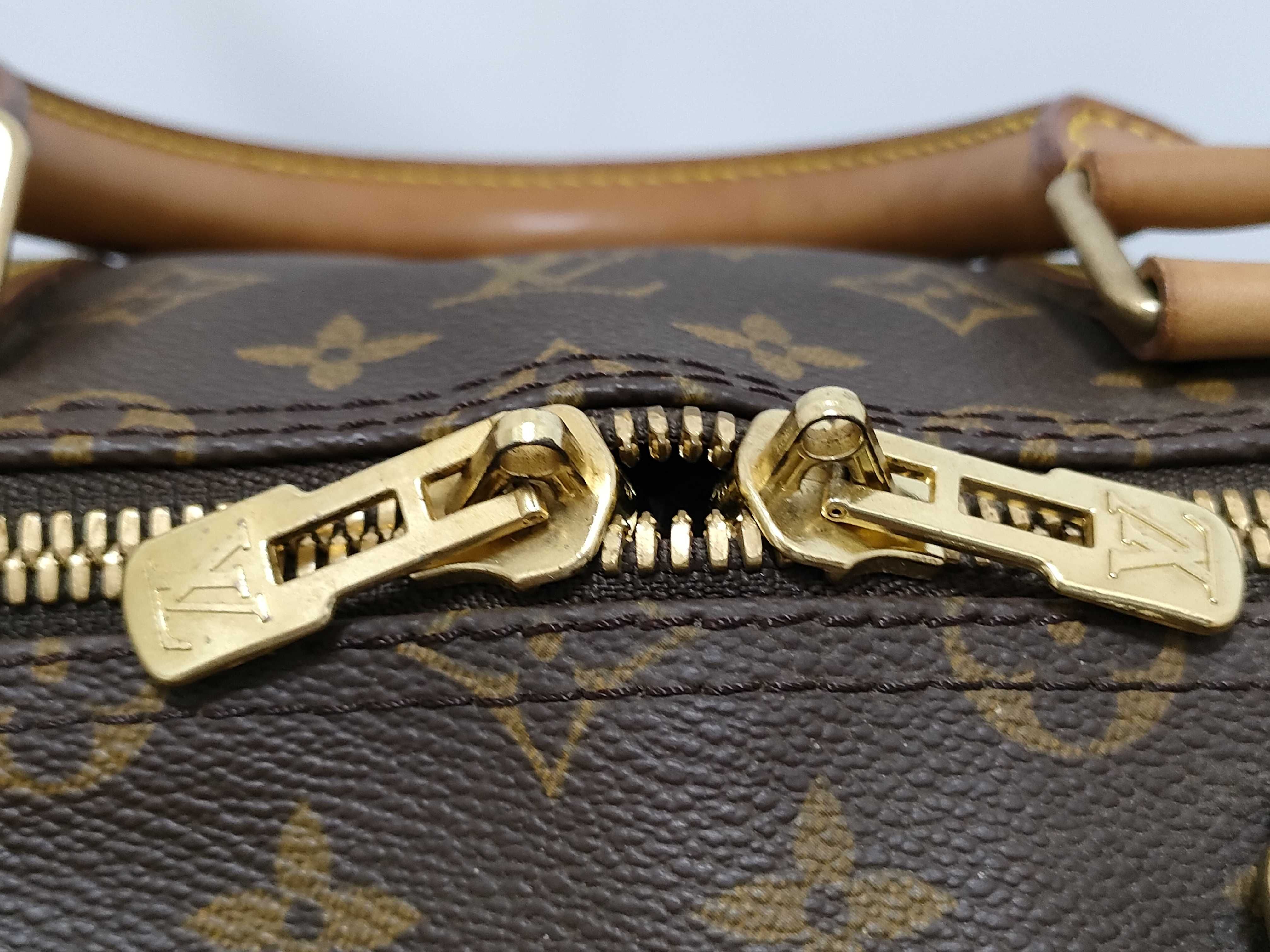 Monogram Vuitton Keepall Bandoulière 55 Boston Bag — view 13