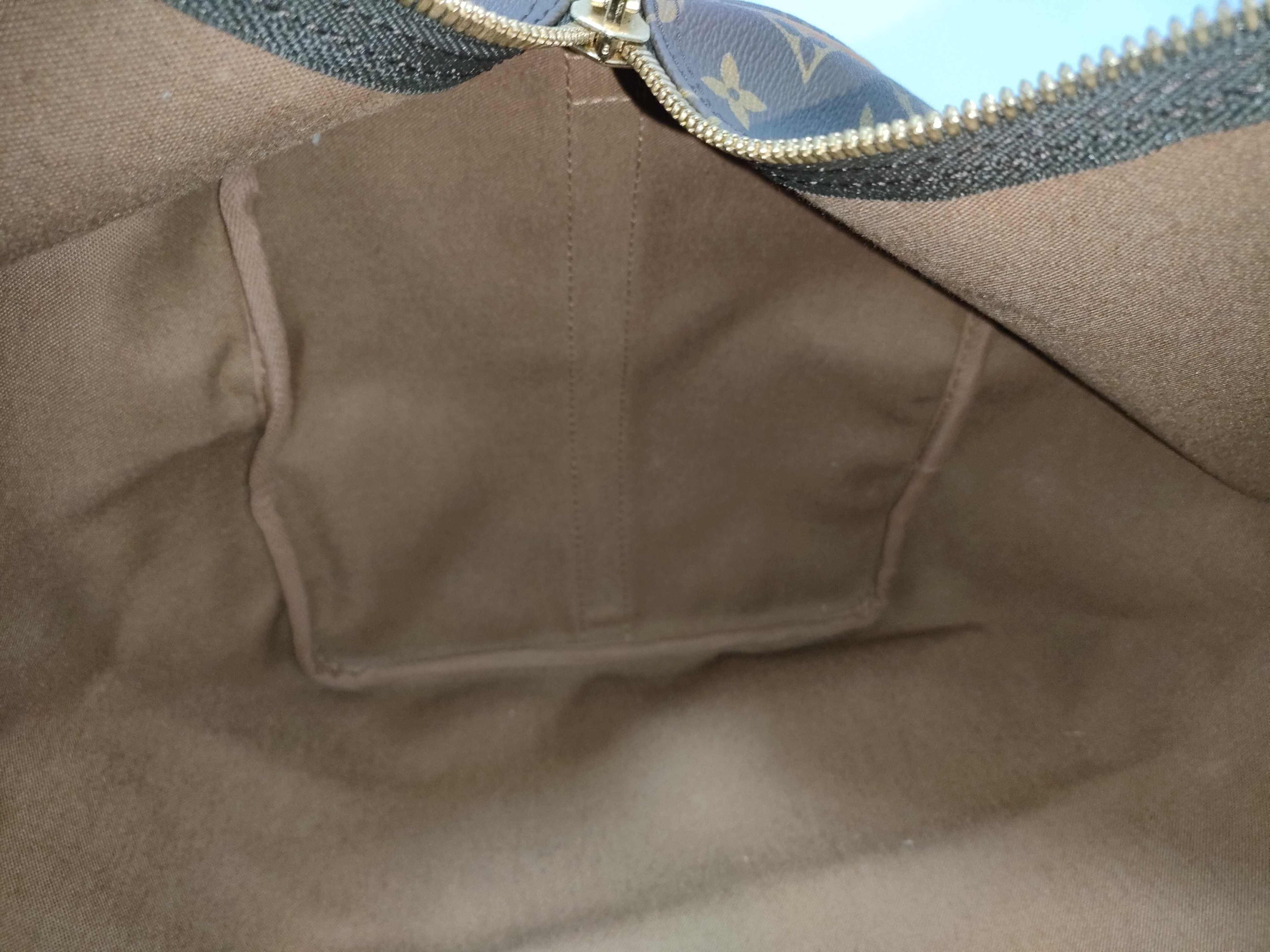 Monogram Vuitton Keepall Bandoulière 55 Boston Bag — view 10