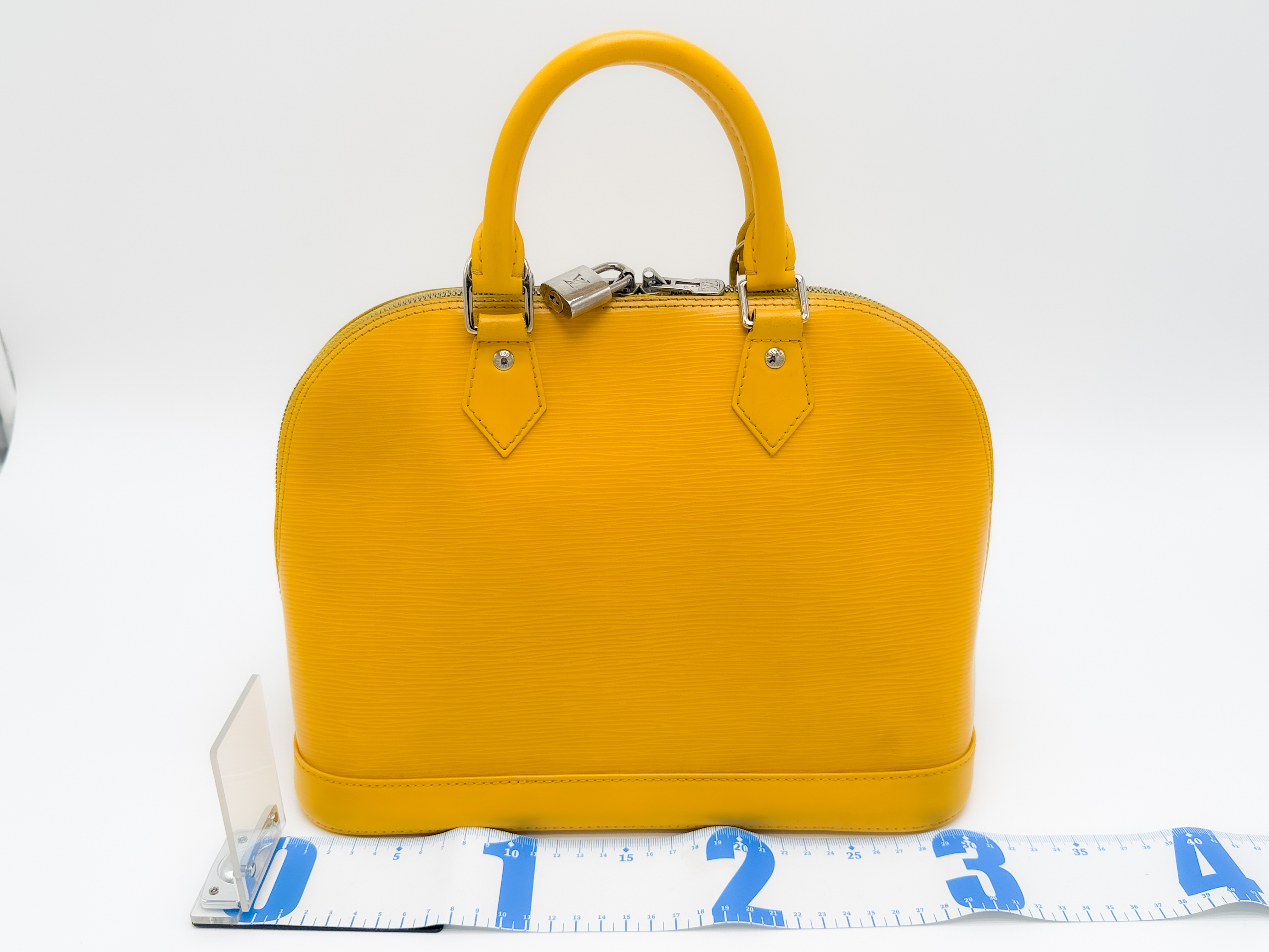 Epi M52149 Alma PM Tassili Yellow FL4112 Handbag — view 2