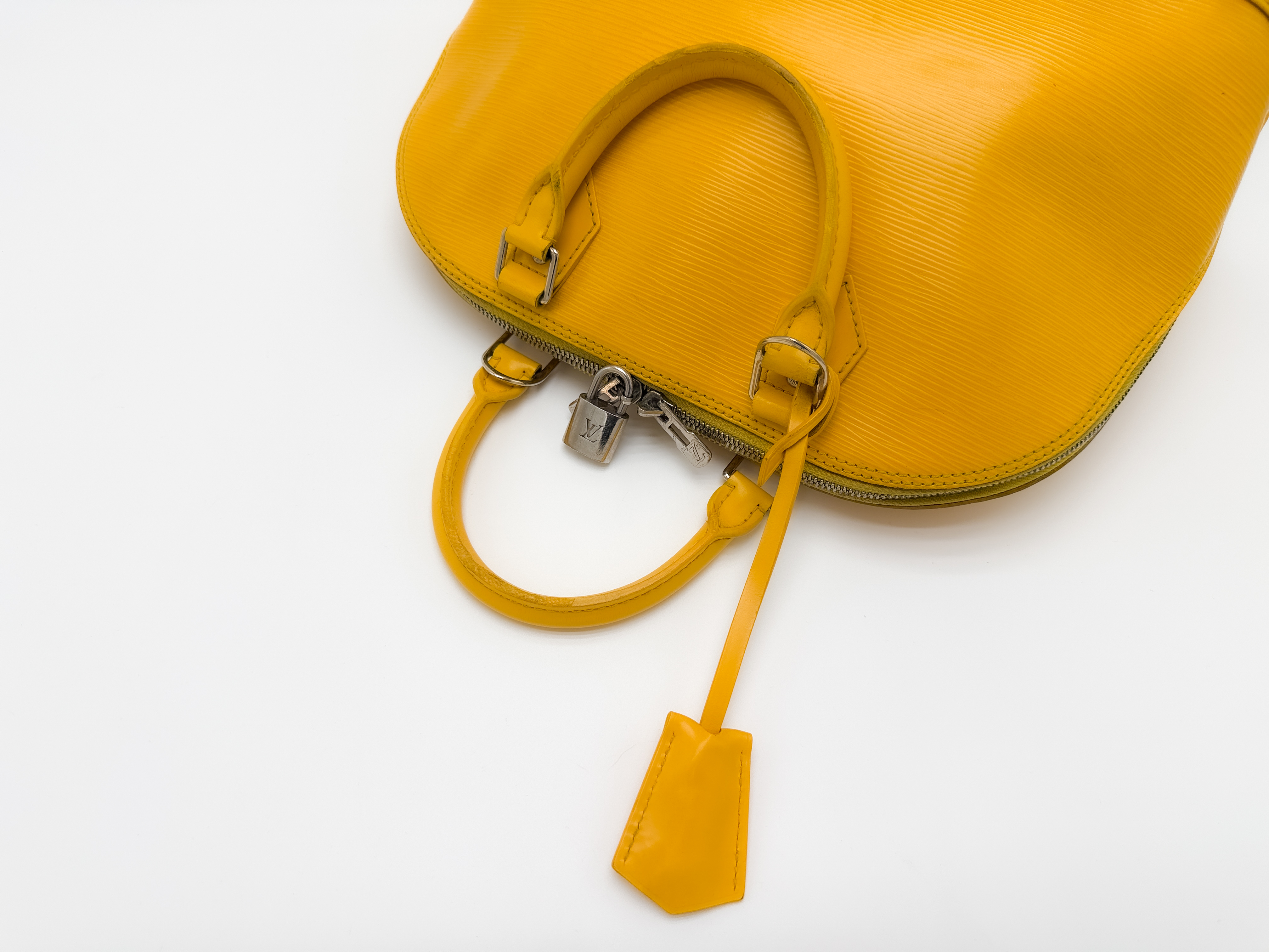 Epi M52149 Alma PM Tassili Yellow FL4112 Handbag — view 4