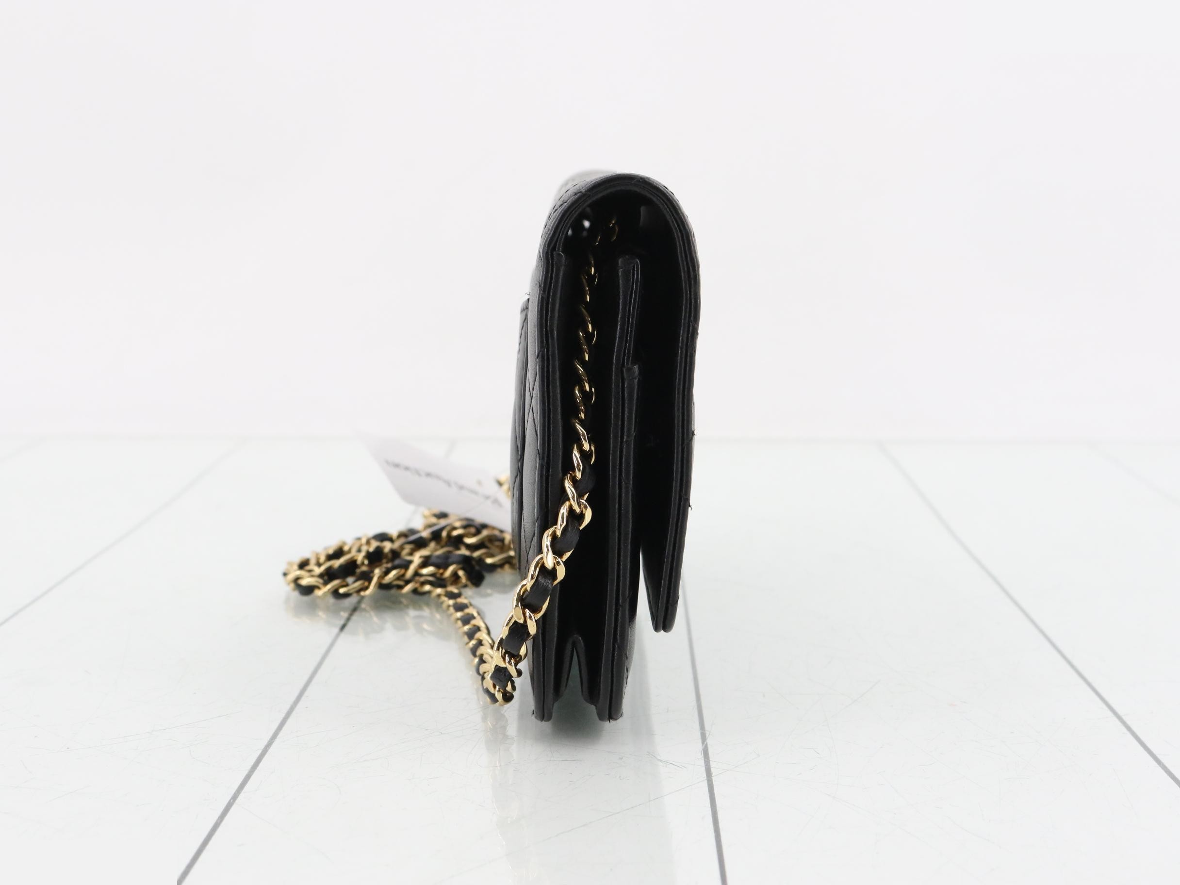 Chain Wallet Matelassé — view 4
