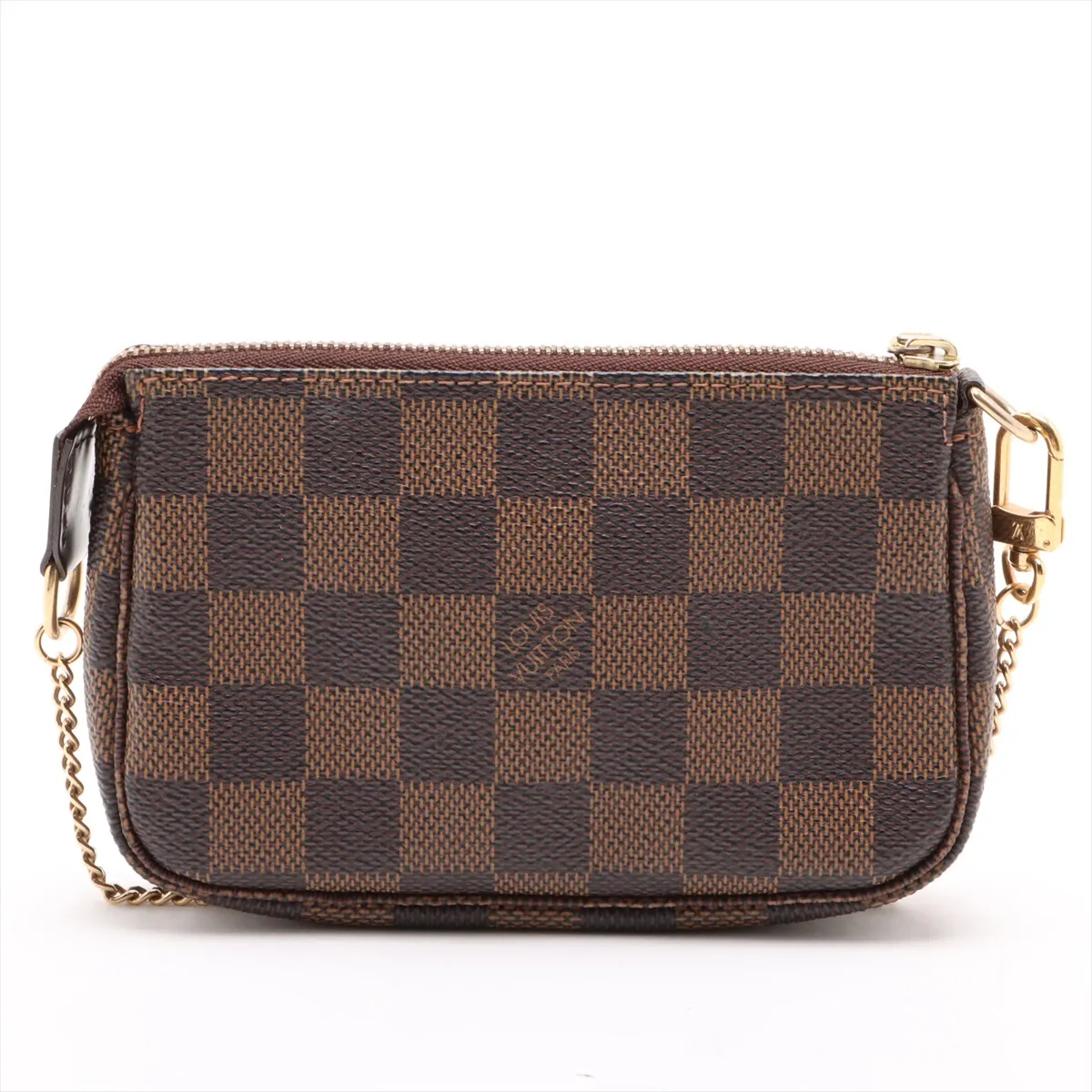 Damier Mini Pochette Accessoire N58009 IL3058 Brown — view 2
