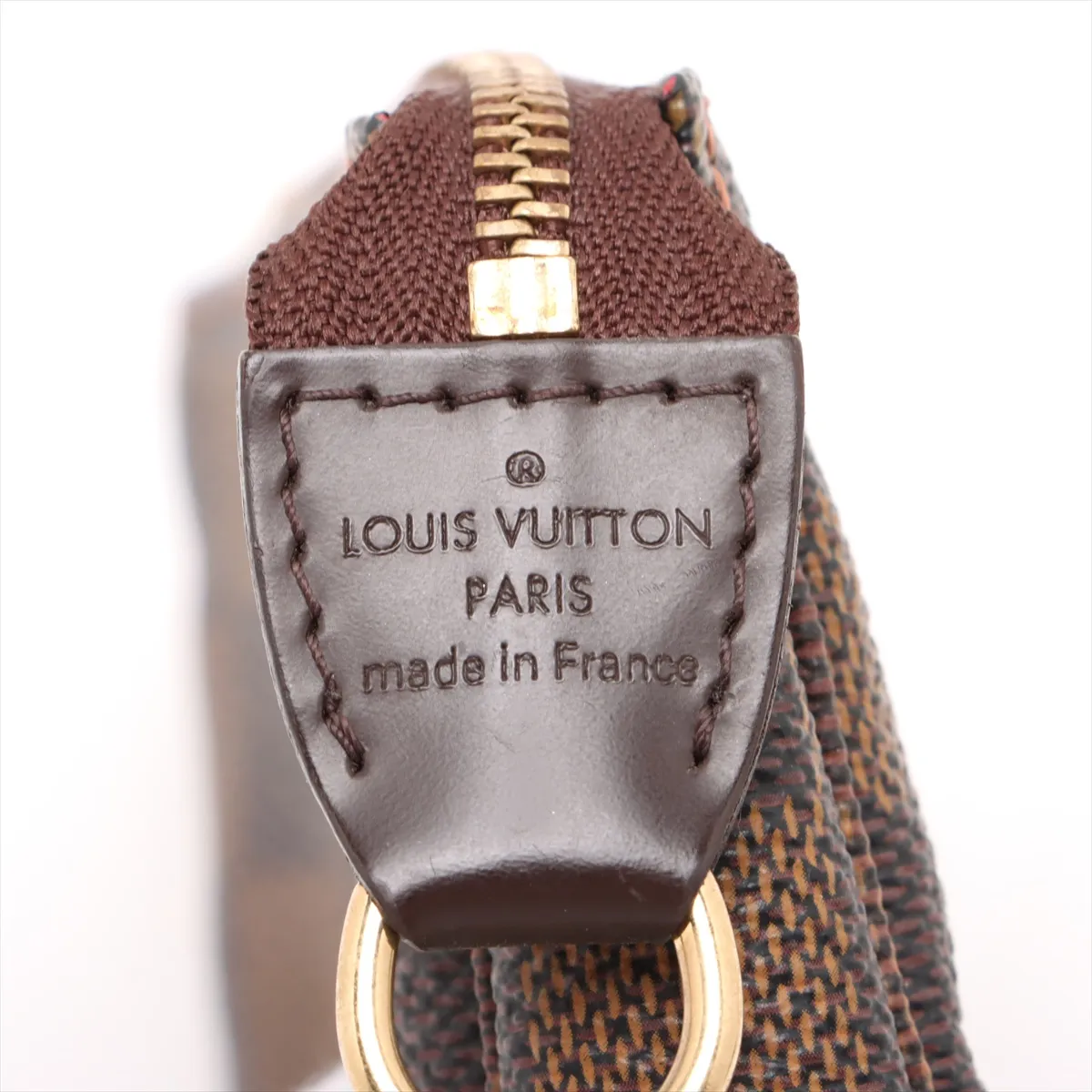 Damier Mini Pochette Accessoire N58009 IL3058 Brown — view 7
