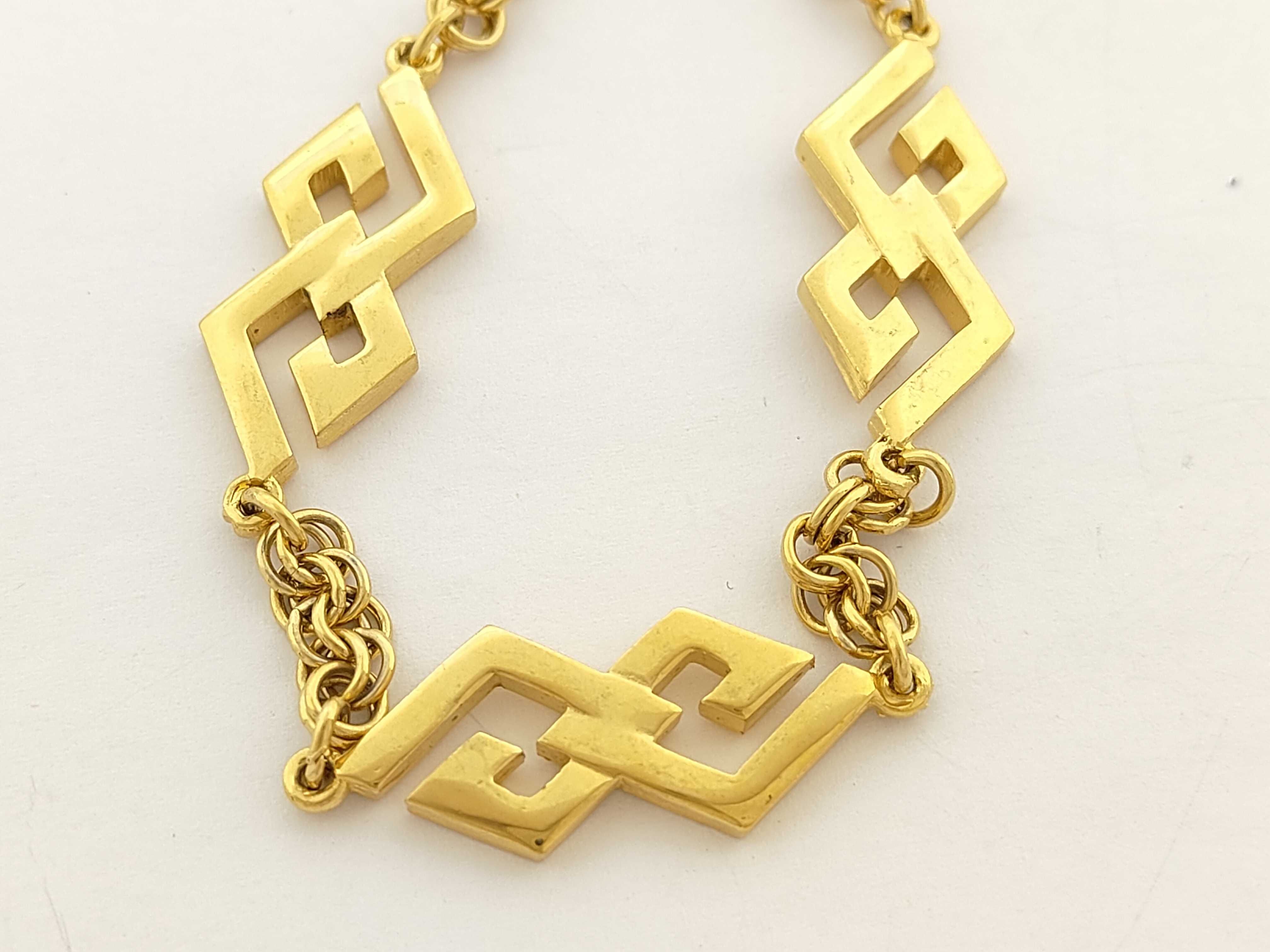 Long Necklace, Gold, G Logo Necklace — view 2