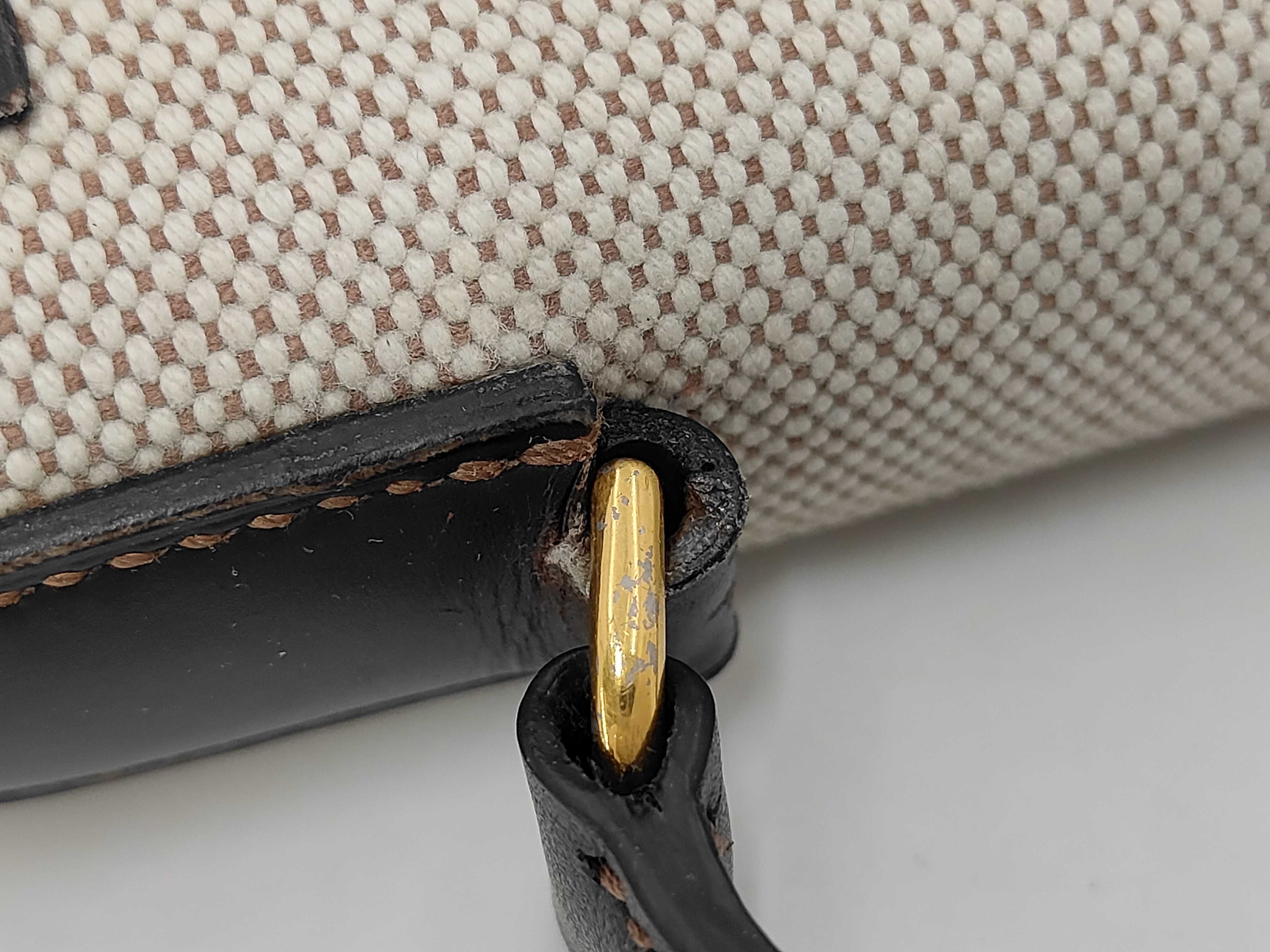 Kelly 28 Sellier Toile Boscalf Chocolate Gold Hardware J Stamp Handbag — view 7