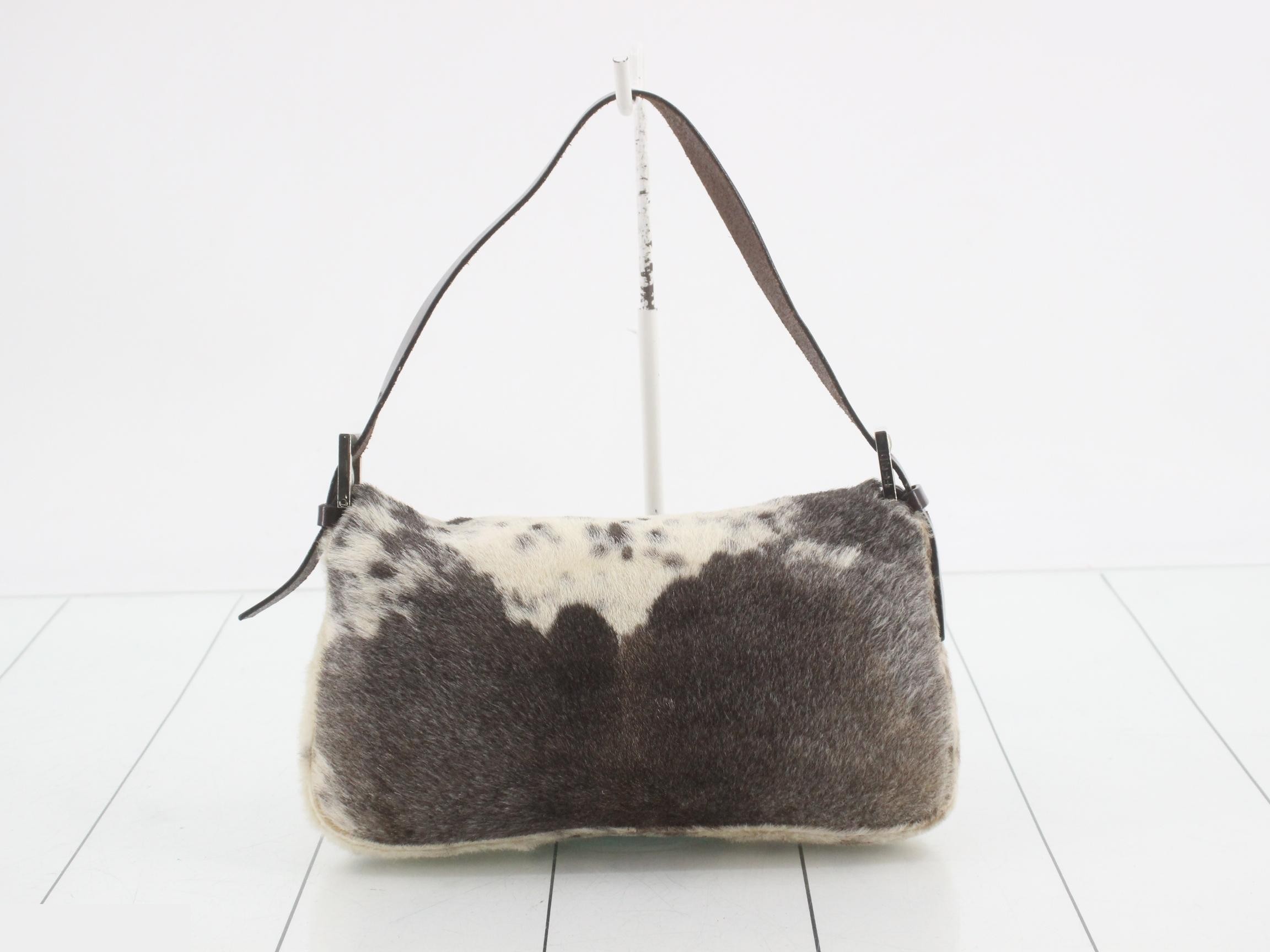 Mamma Bucket Calf Hair Leopard Shoulder Bag — view 2