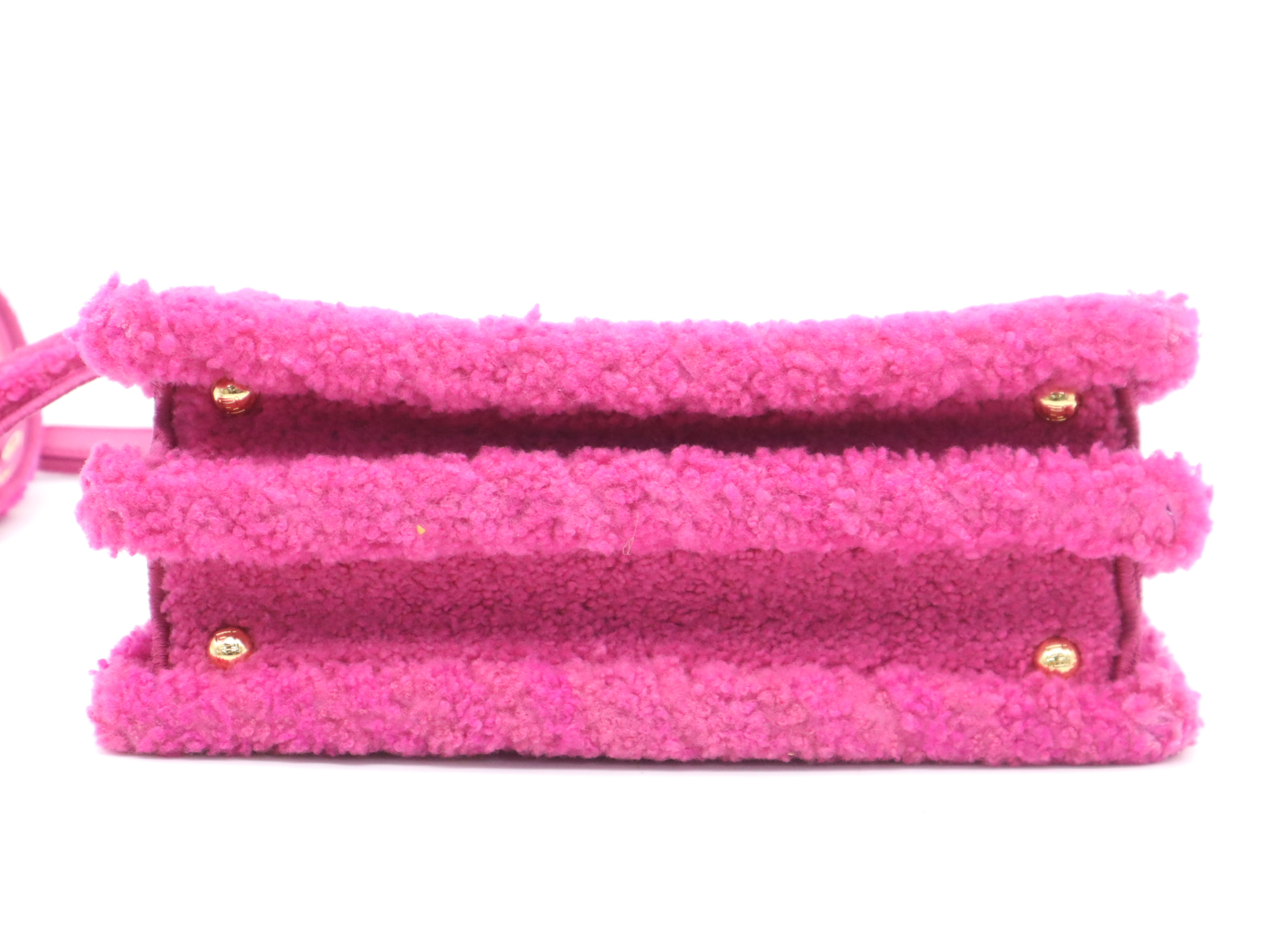 Boa Peekaboo I.U. Small Boa 2-Way Handbag, Pink, Gold Hardware, with Shoulder Strap — view 4