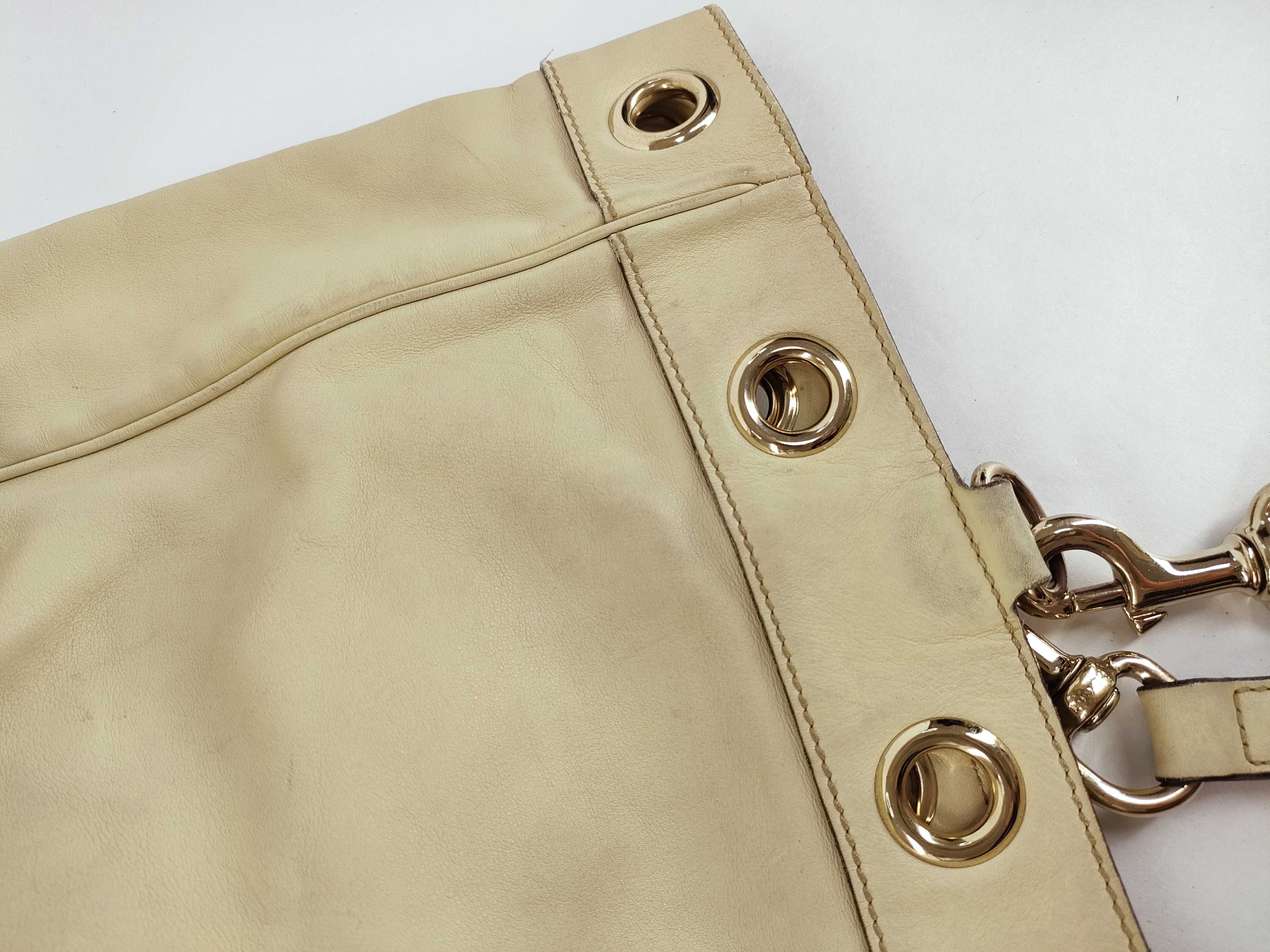 logo leather handbag — view 13