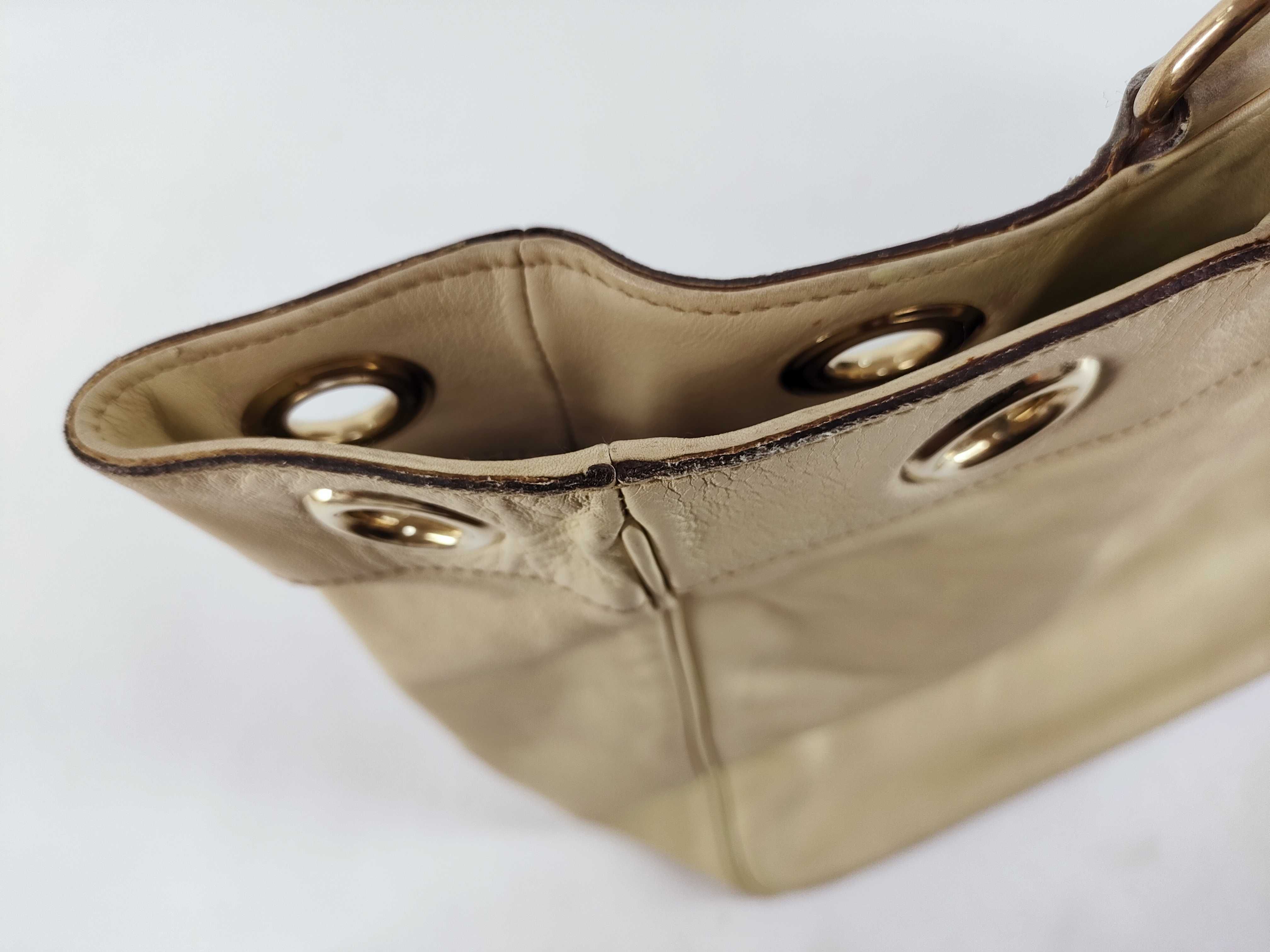 logo leather handbag — view 15