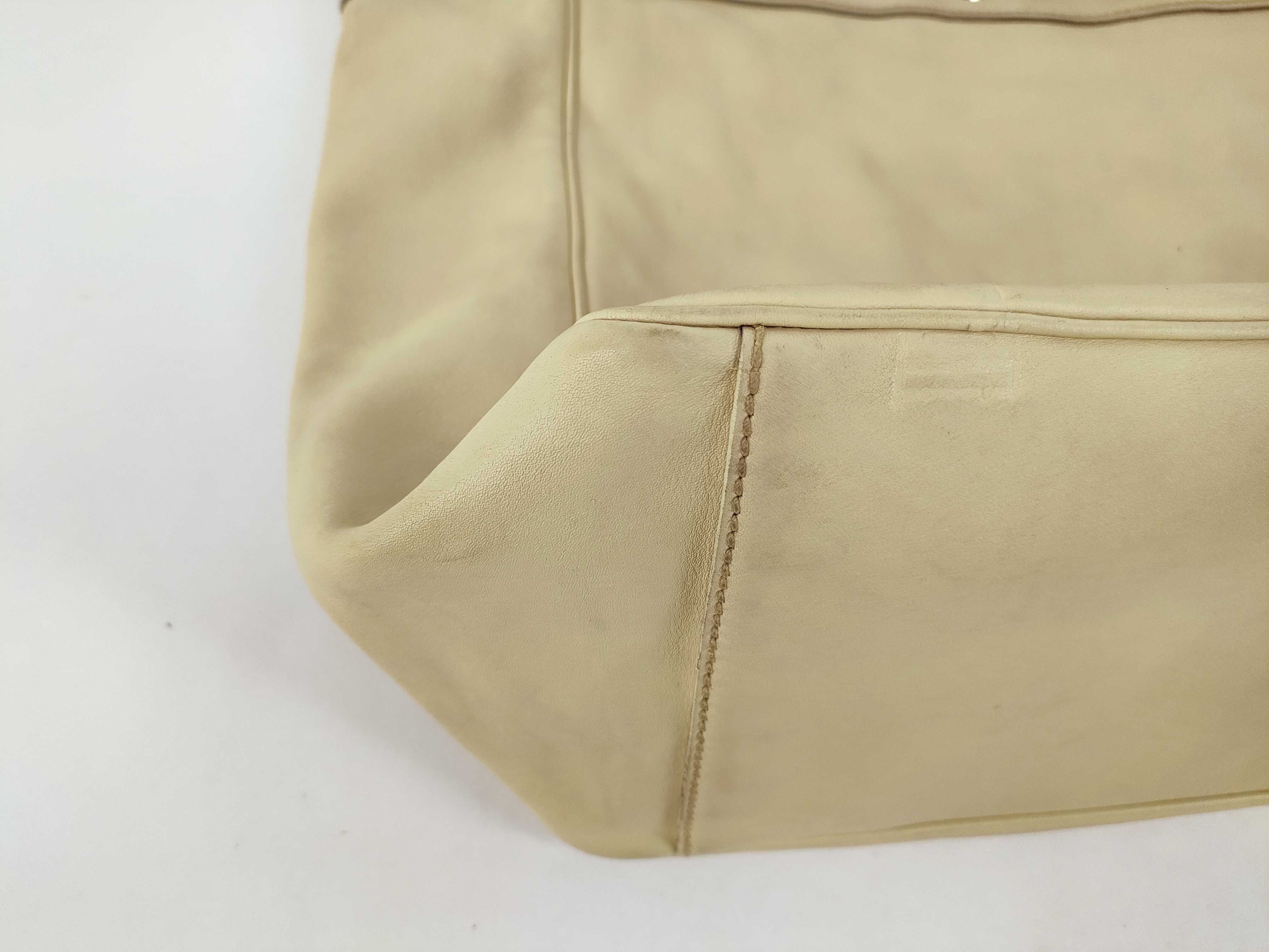 logo leather handbag — view 6