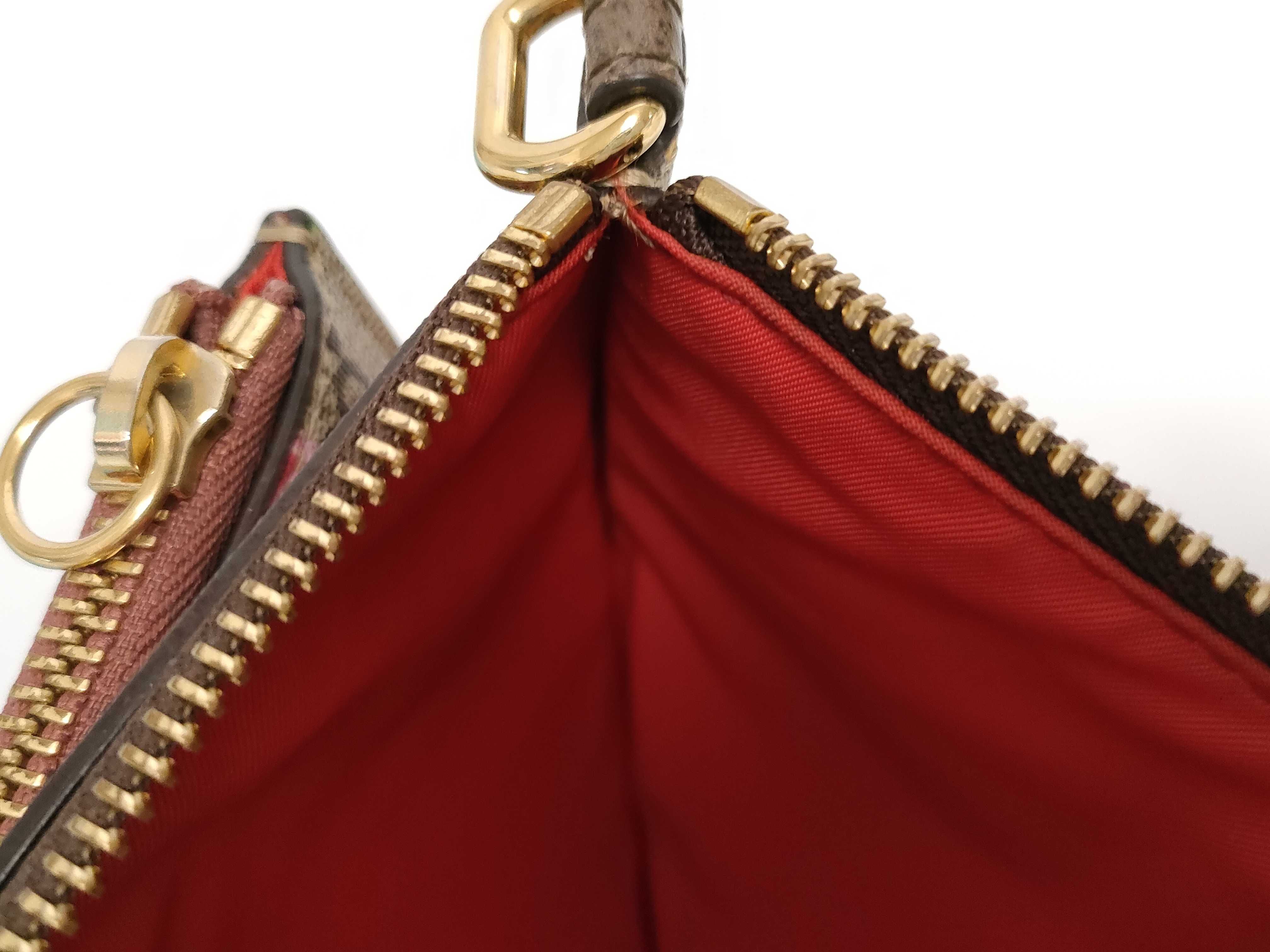 GG Supreme PVC x Leather Handbag — view 9