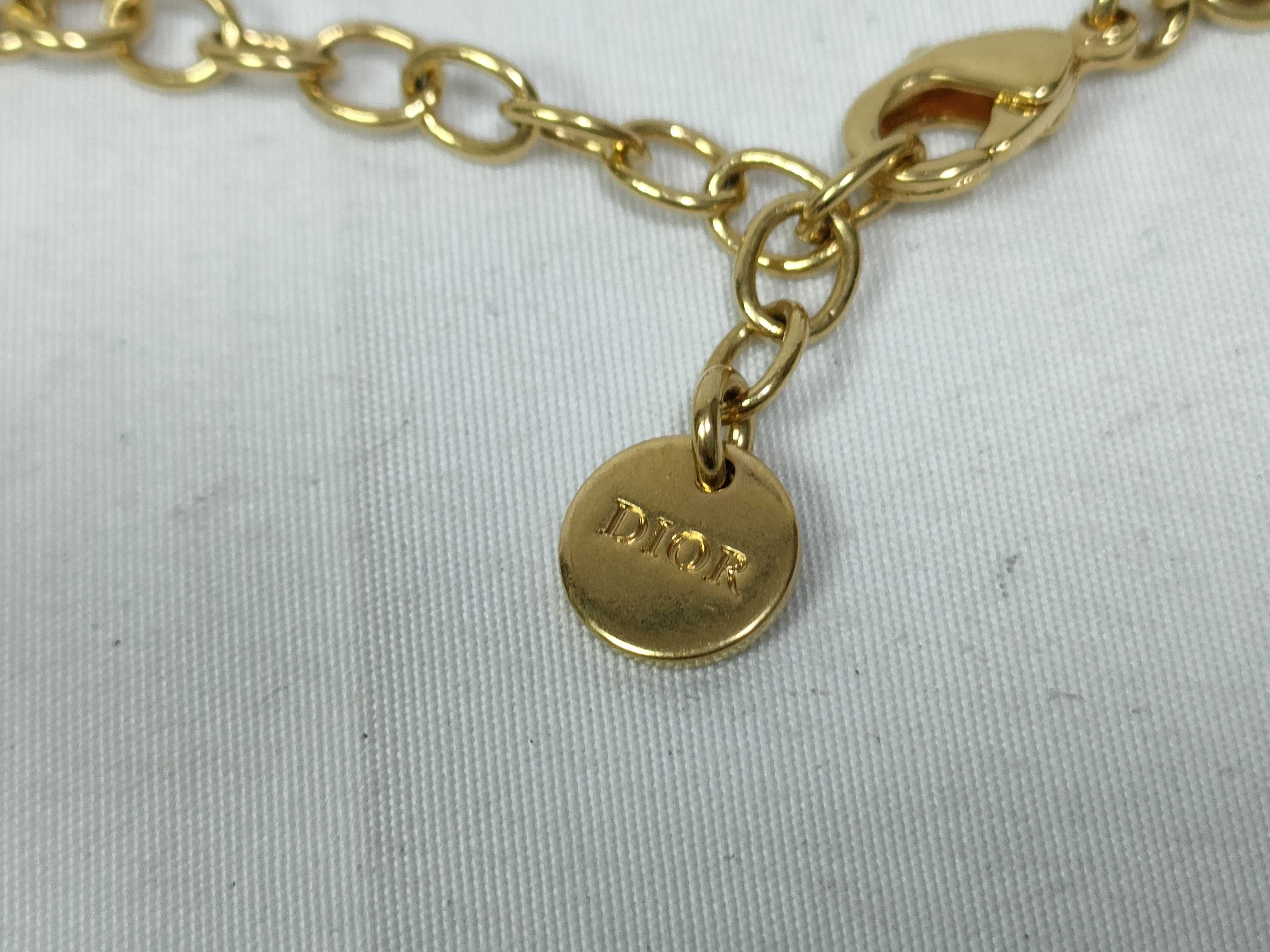 CD Long Double Chain Necklace — view 6