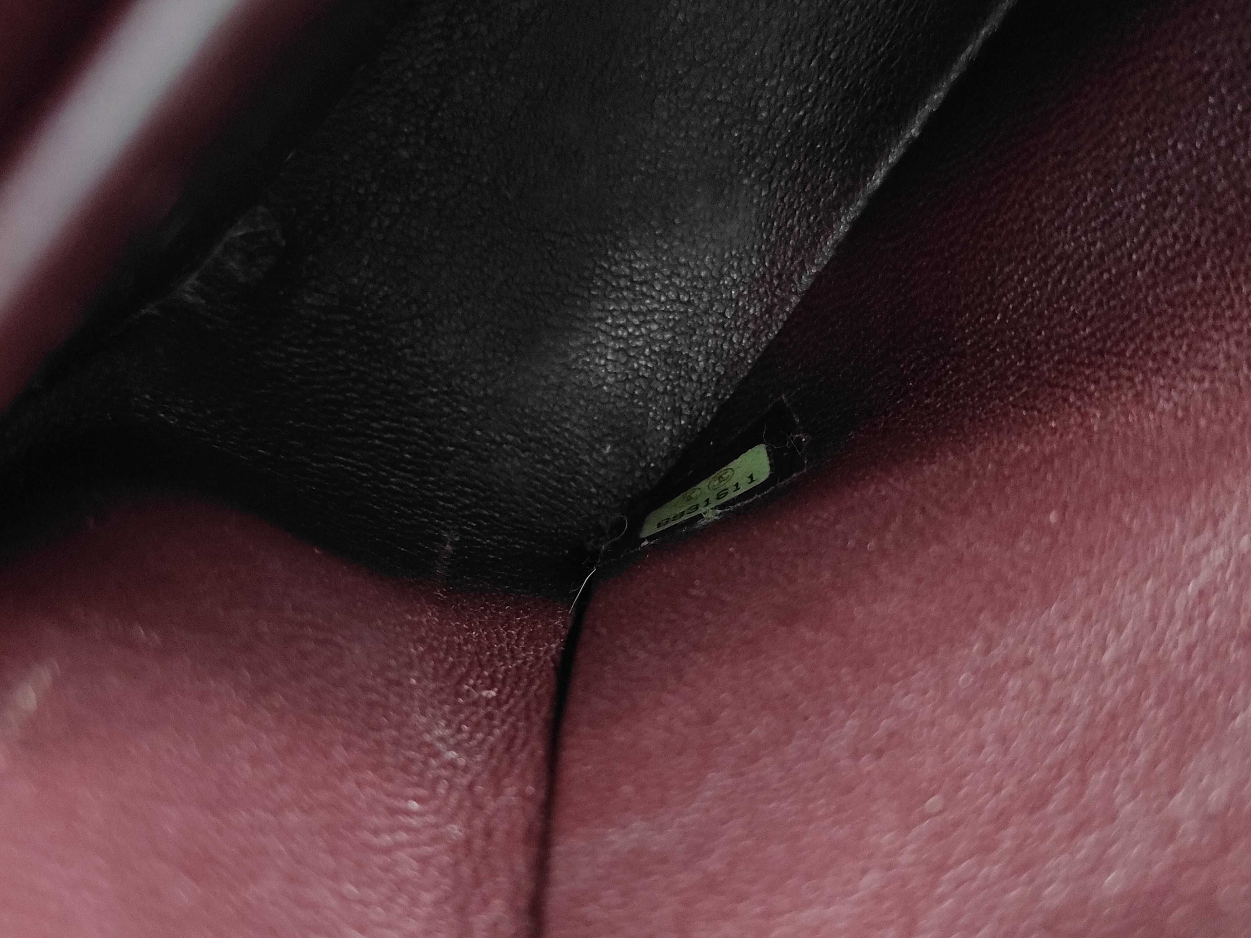 Matelassé Chain Lambskin Shoulder Bag — view 9