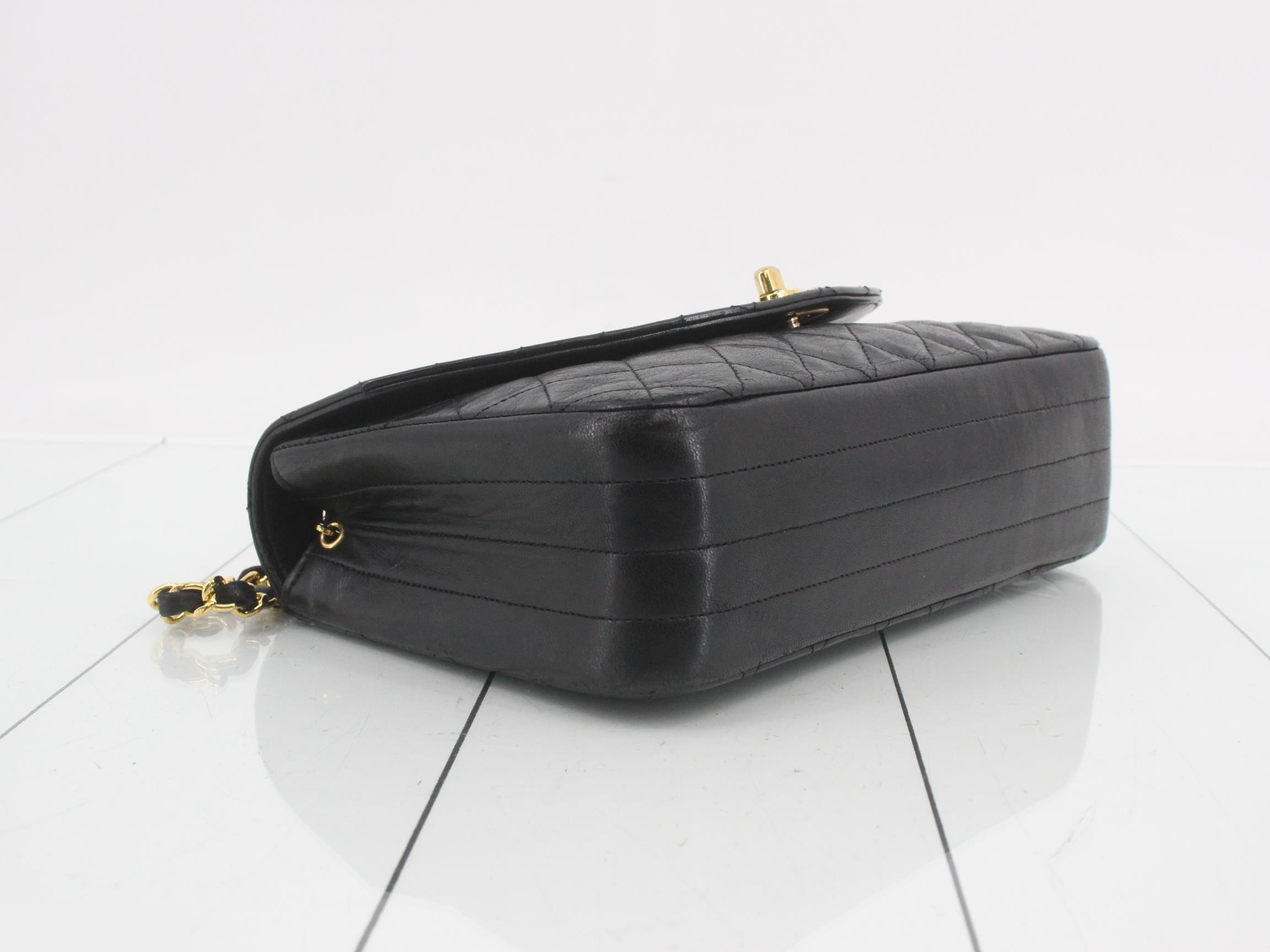 Matelassé Leather Chain Shoulder Bag — view 5