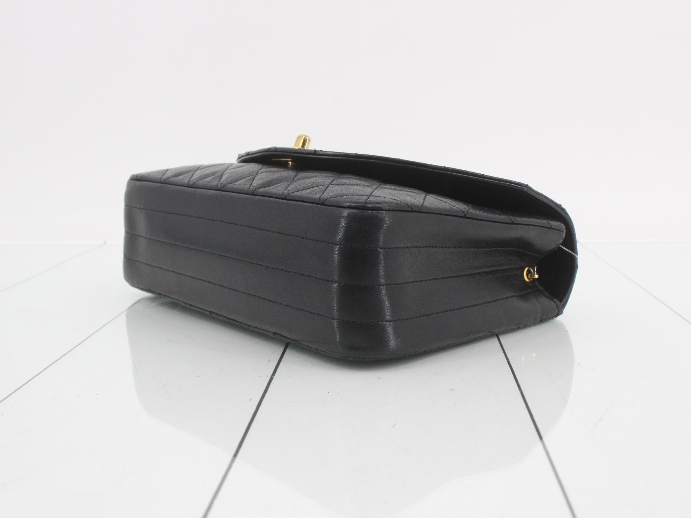 Matelassé Leather Chain Shoulder Bag — view 6