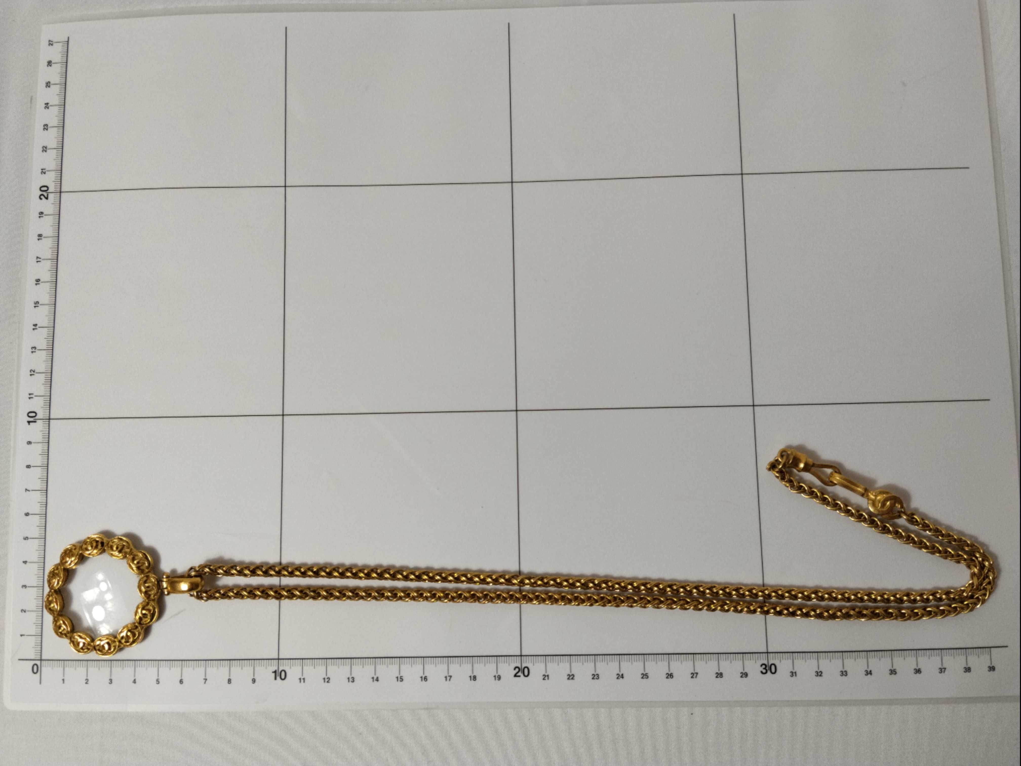 95A Magnifying Glass Necklace — view 6