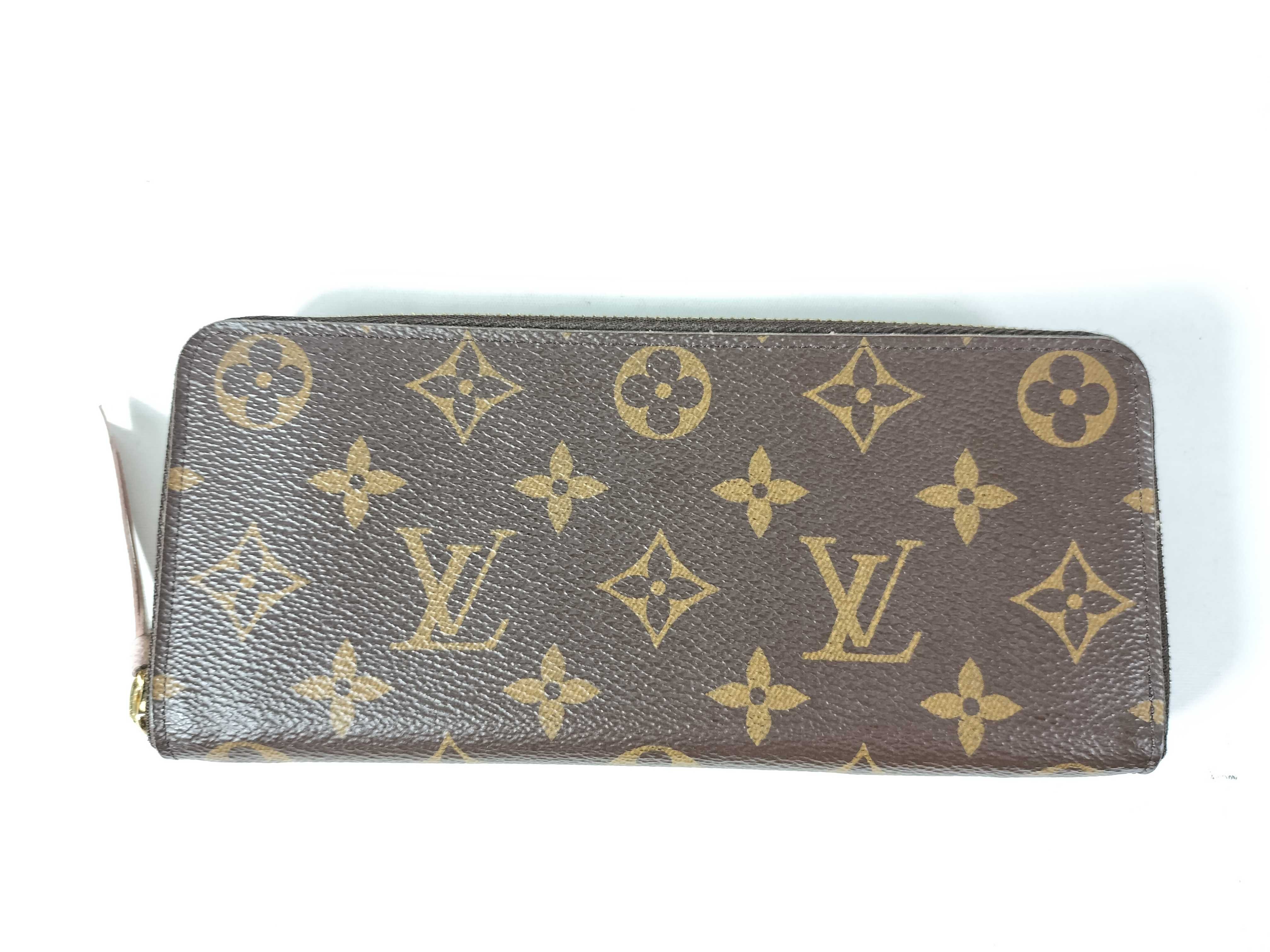 Long Wallet, Round Zipper, Portefeuille Clemence, Monogram, M60742/RFID Wallet