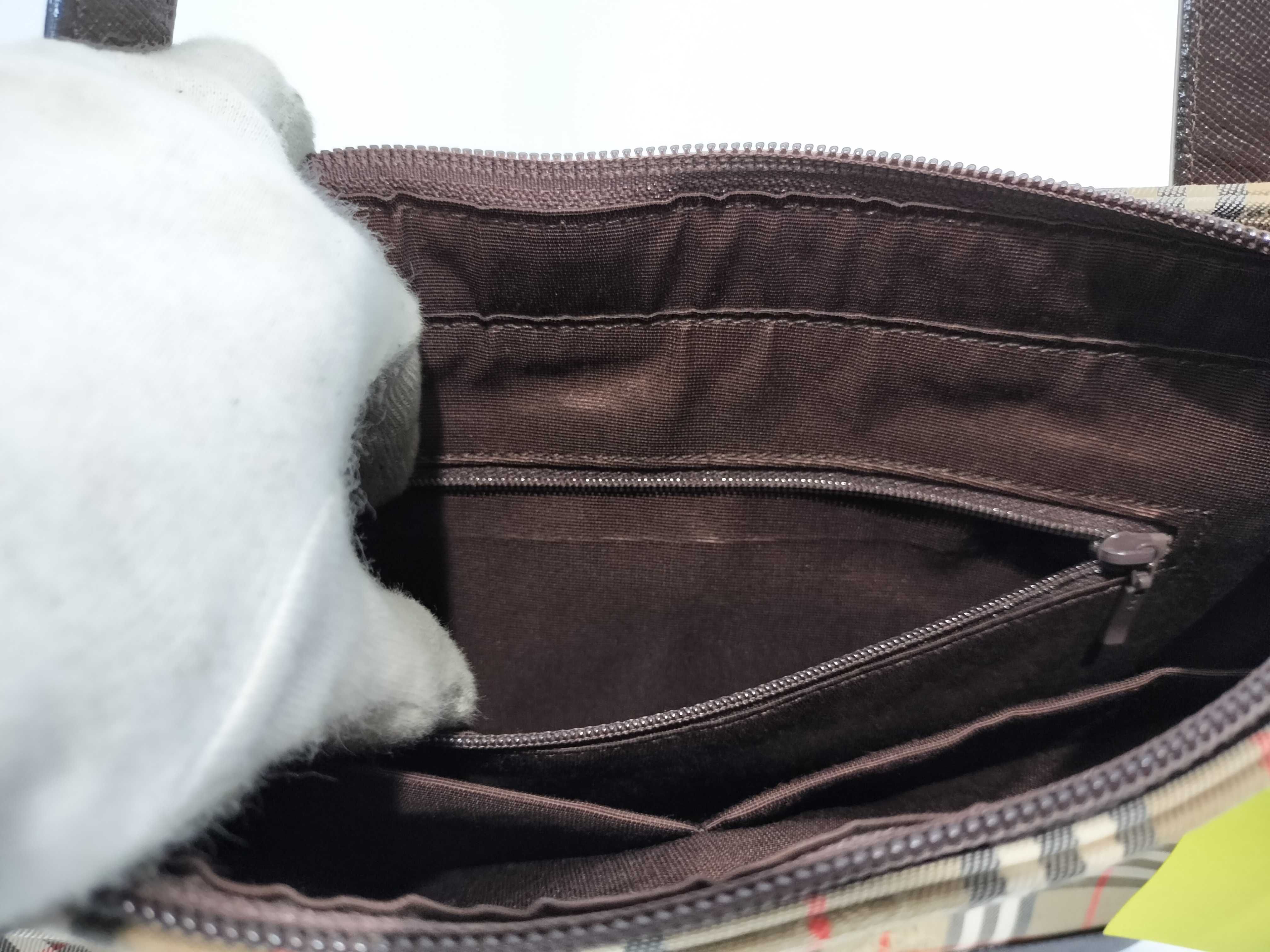 Bachette Mini Tote Canvas x Leather Handbag — view 12