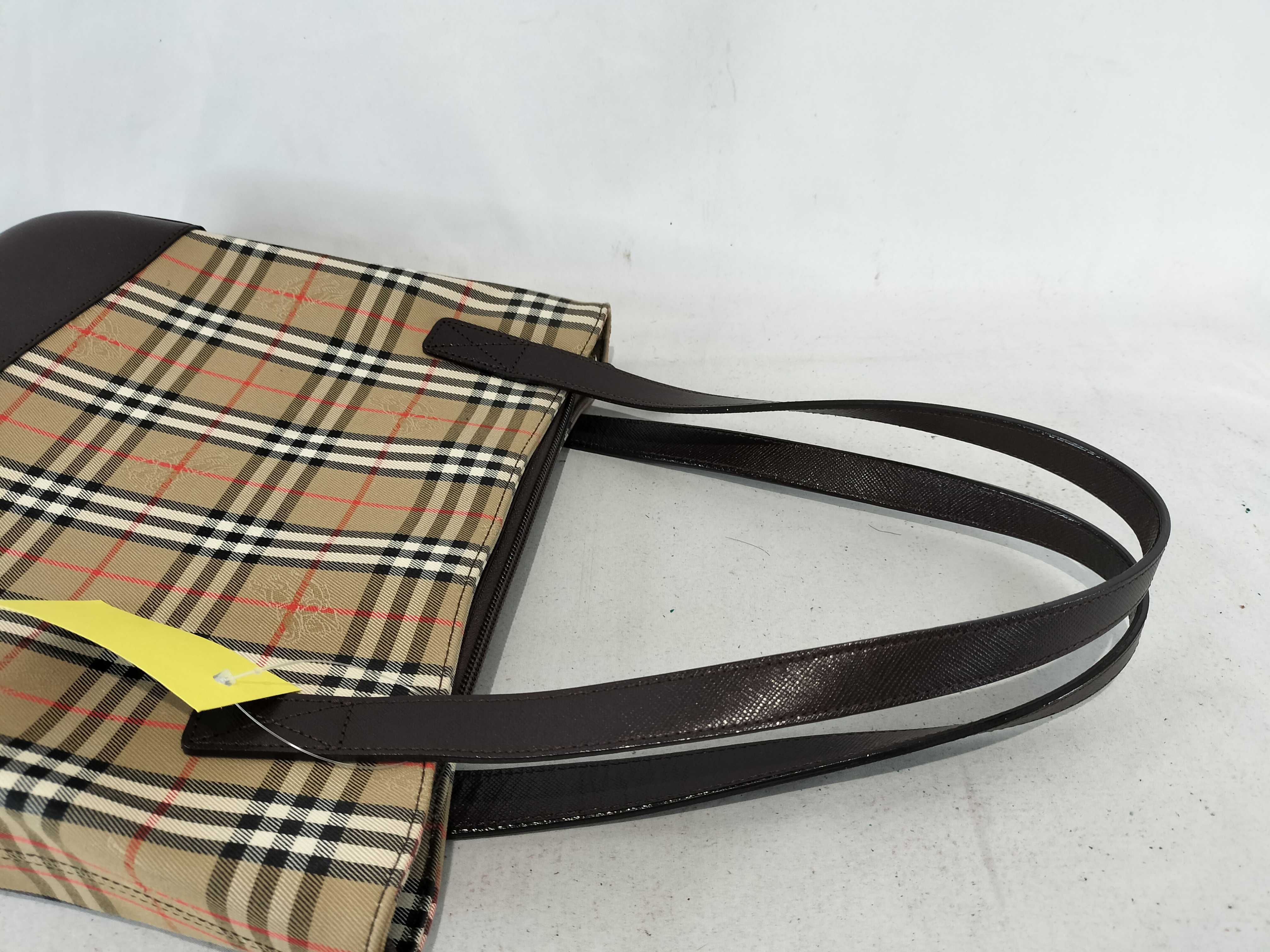 Bachette Mini Tote Canvas x Leather Handbag — view 3