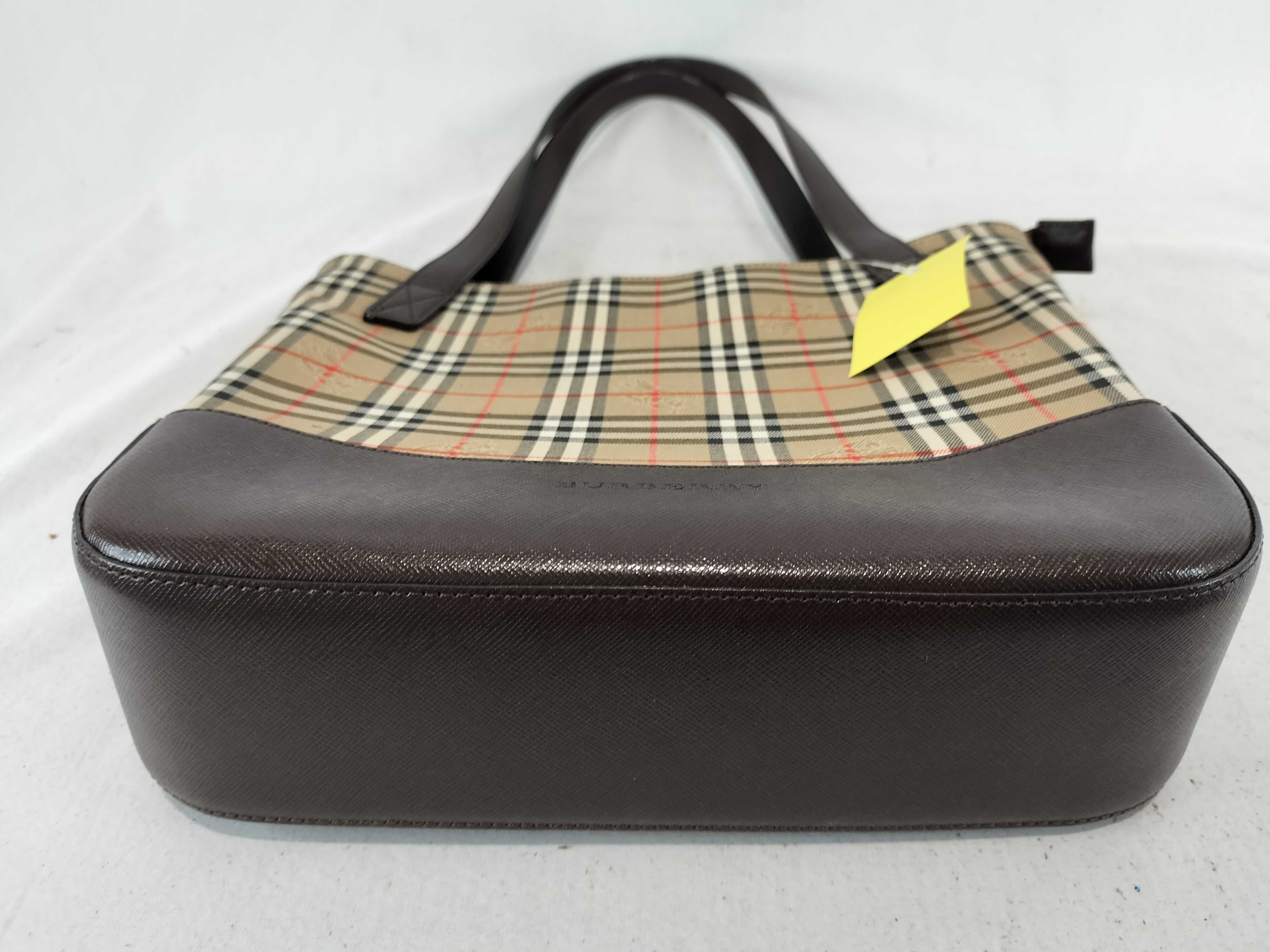 Bachette Mini Tote Canvas x Leather Handbag — view 7