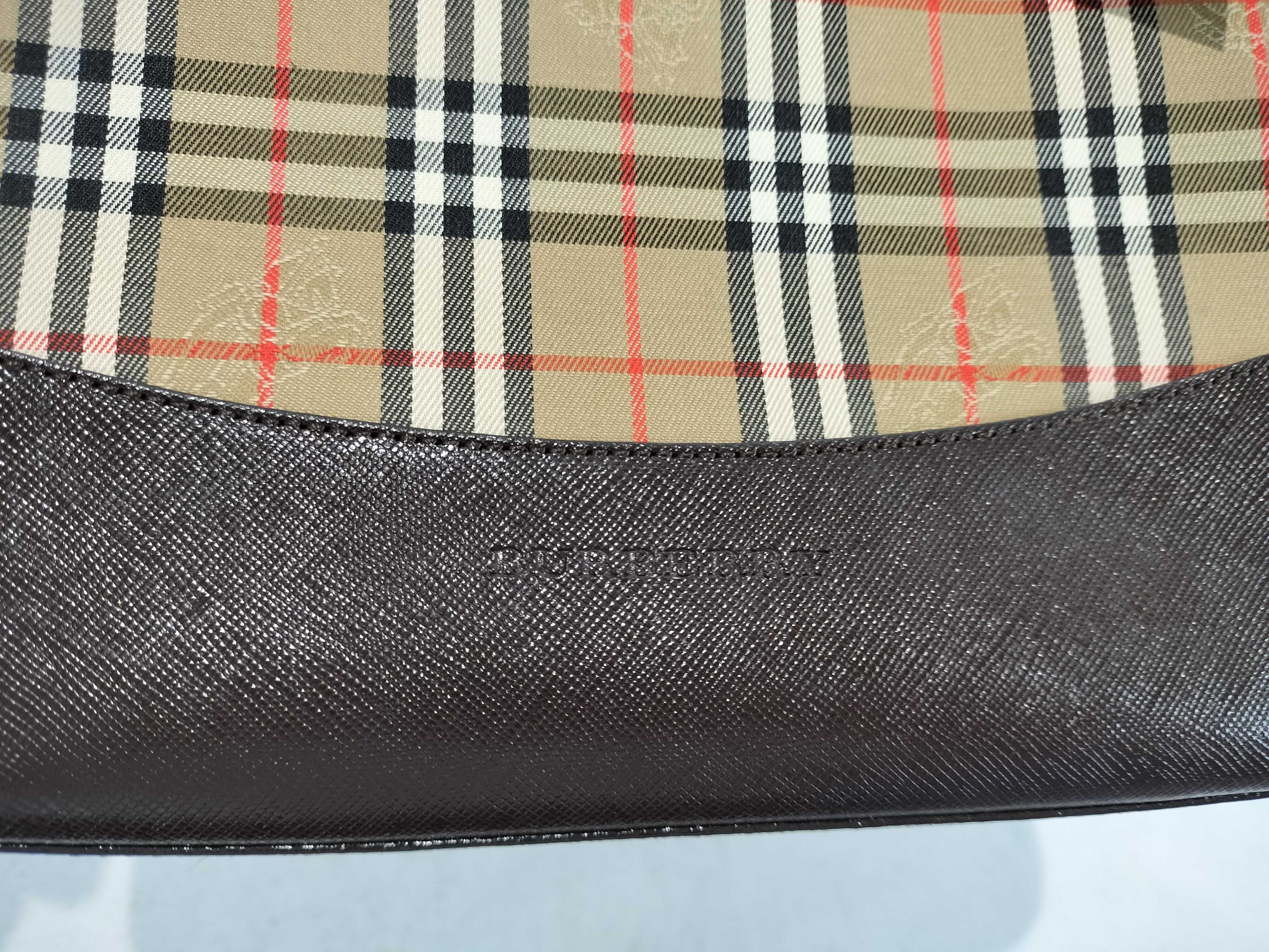 Bachette Mini Tote Canvas x Leather Handbag — view 8