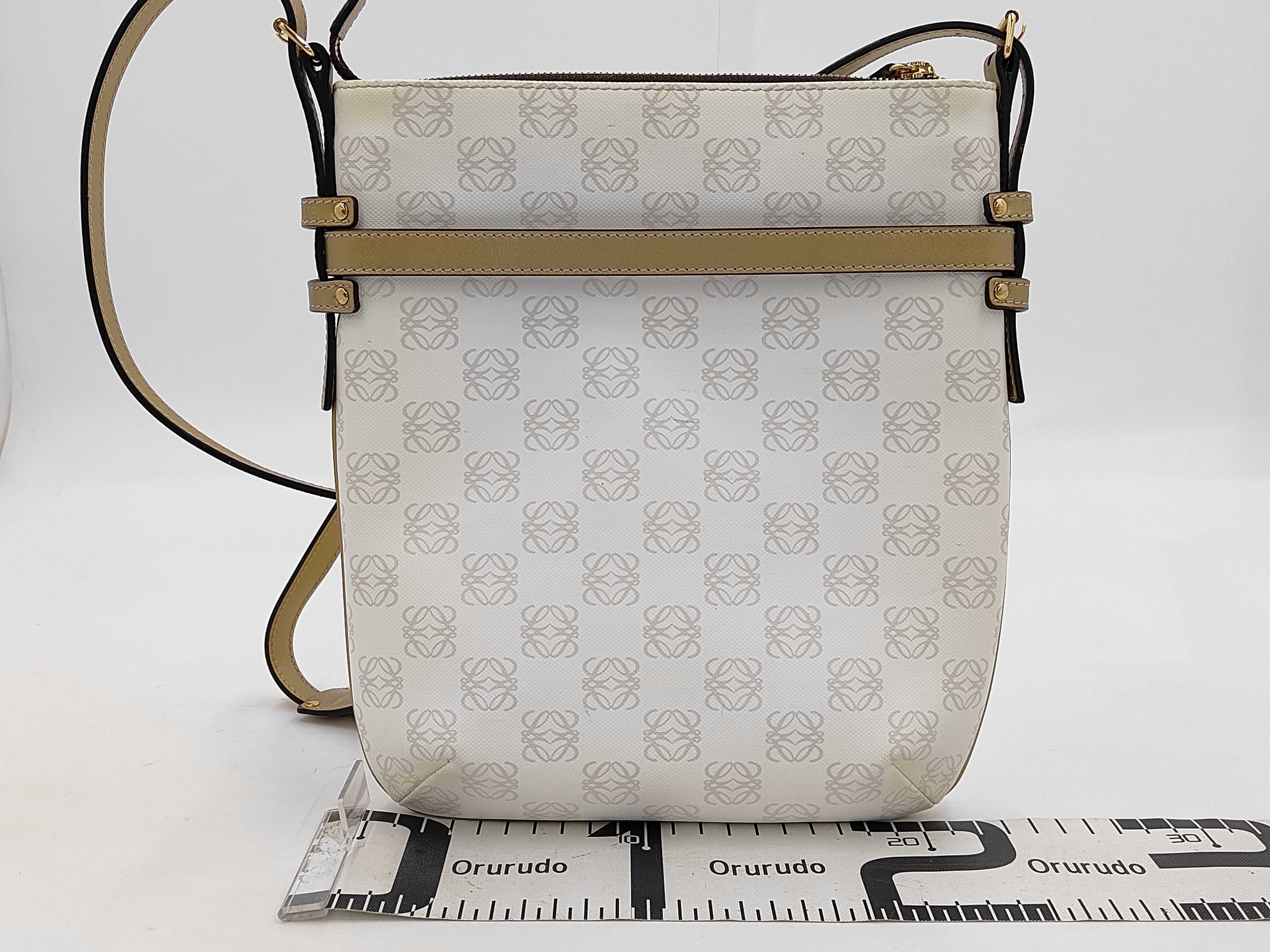 Anagram Shoulder Bag with Pouch — view 2