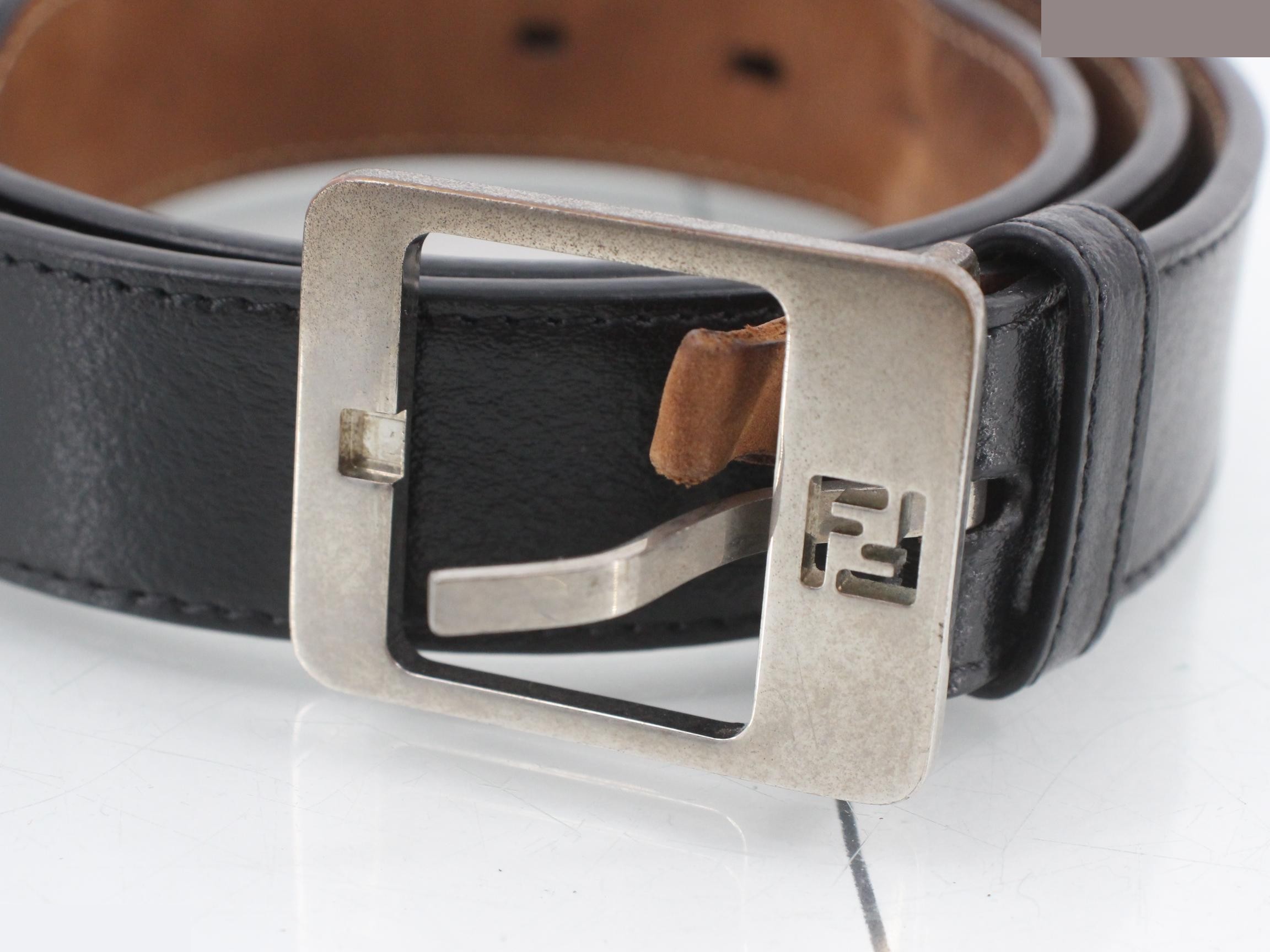 leather belt — view 3