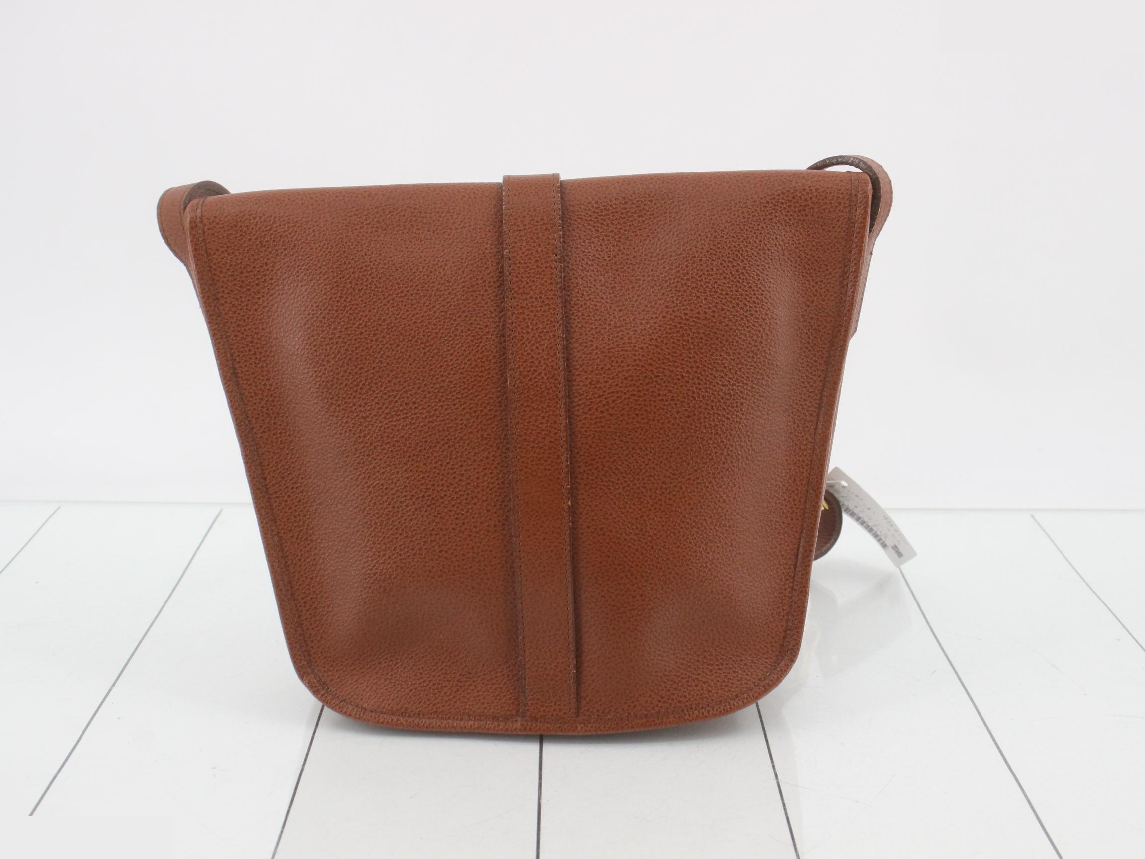 Leather shoulder bag — view 2