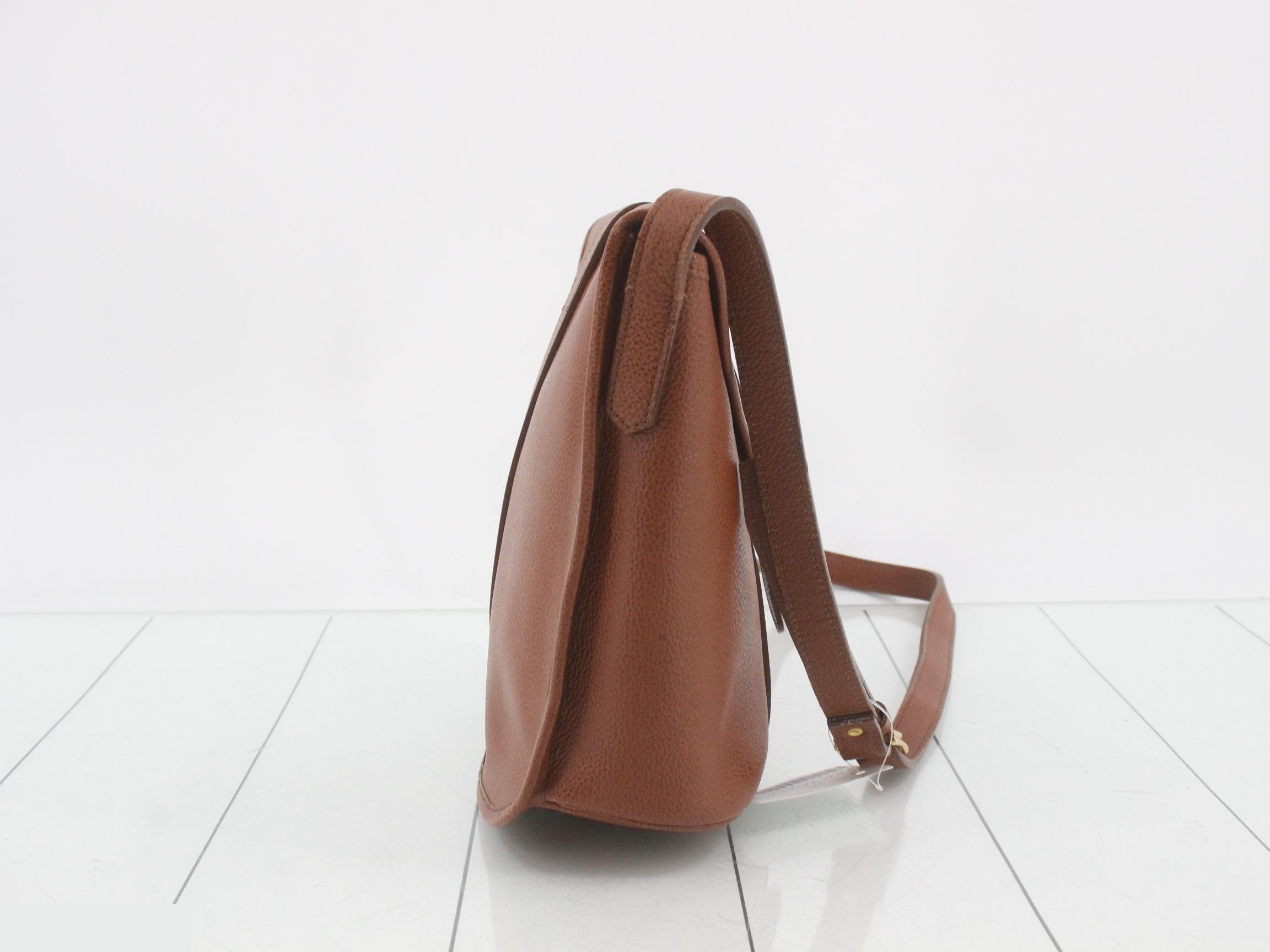 Leather shoulder bag — view 4