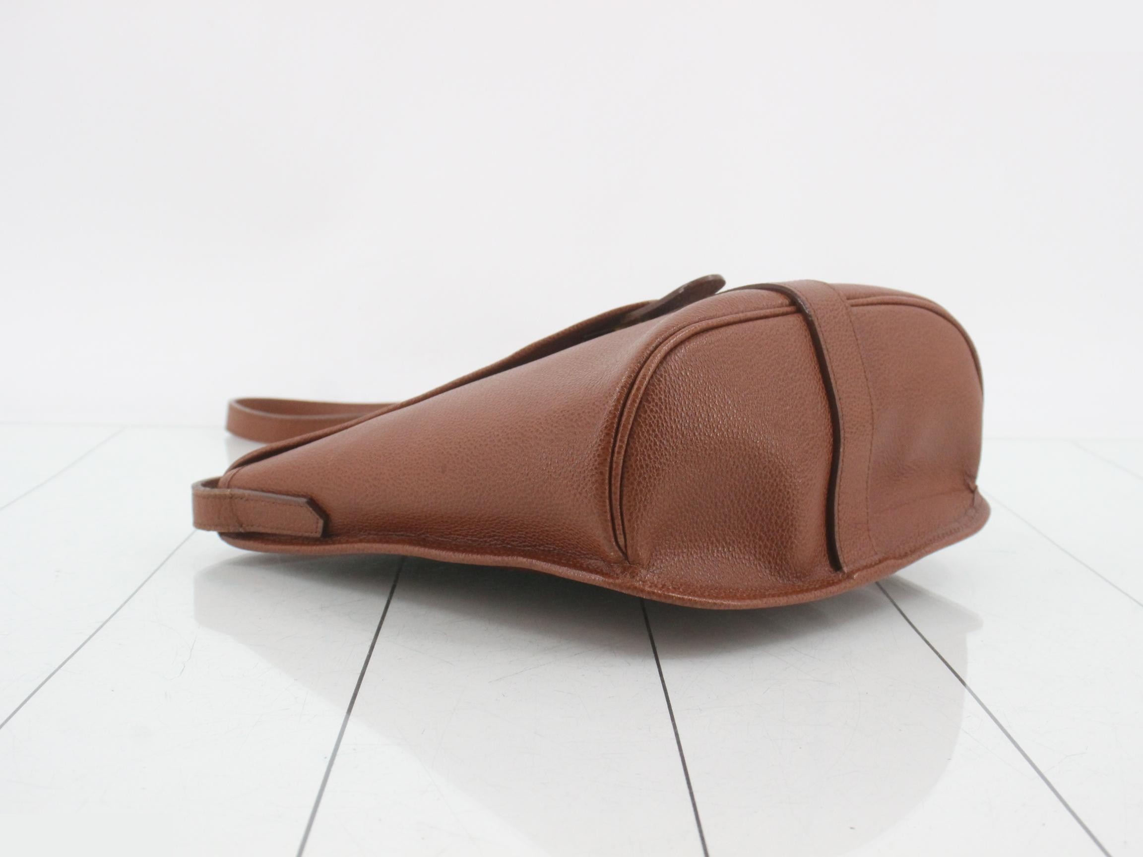 Leather shoulder bag — view 5