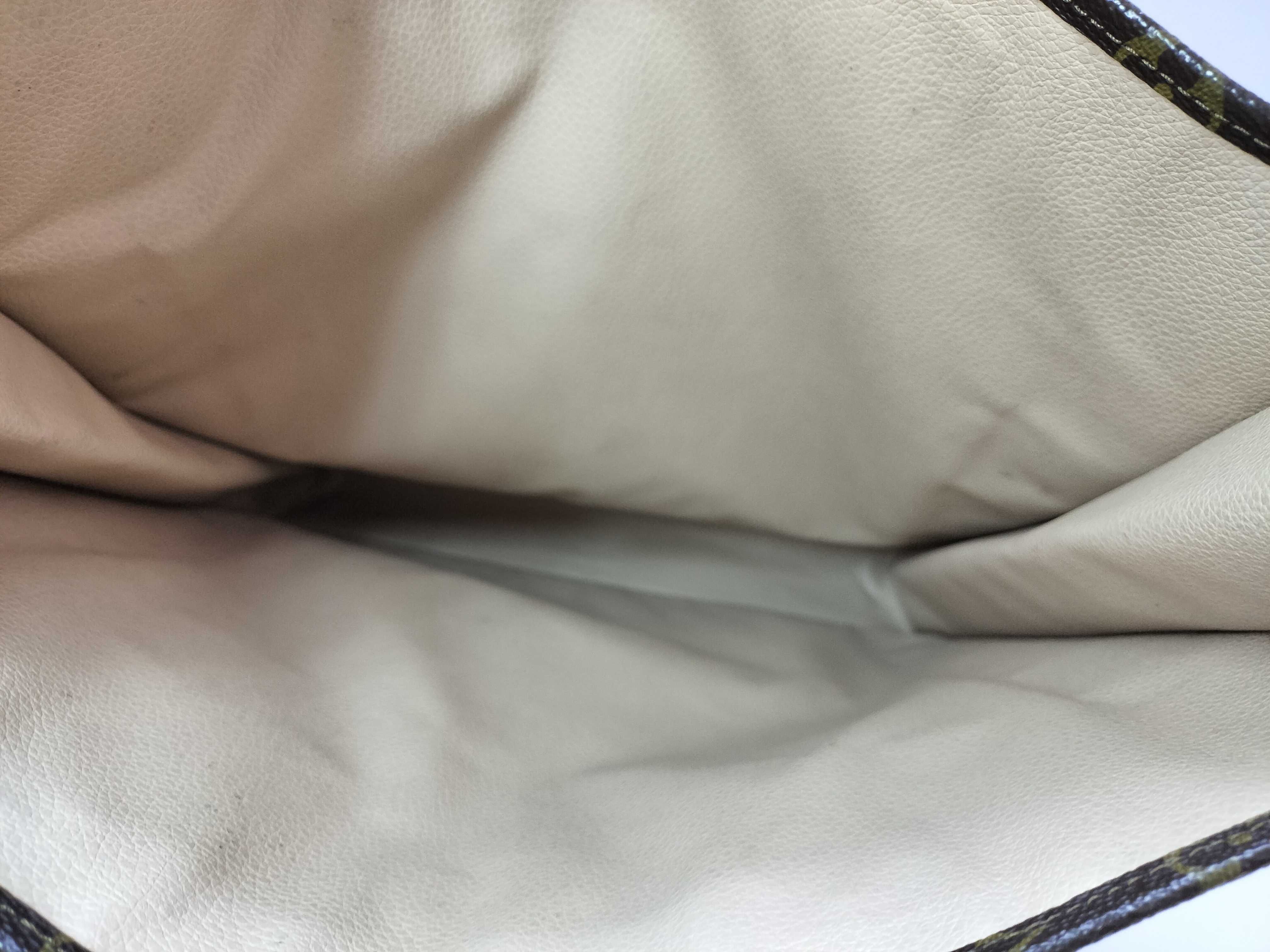 Monogram Louis Vuitton Sac Plat Handbag Tote Bag — view 7