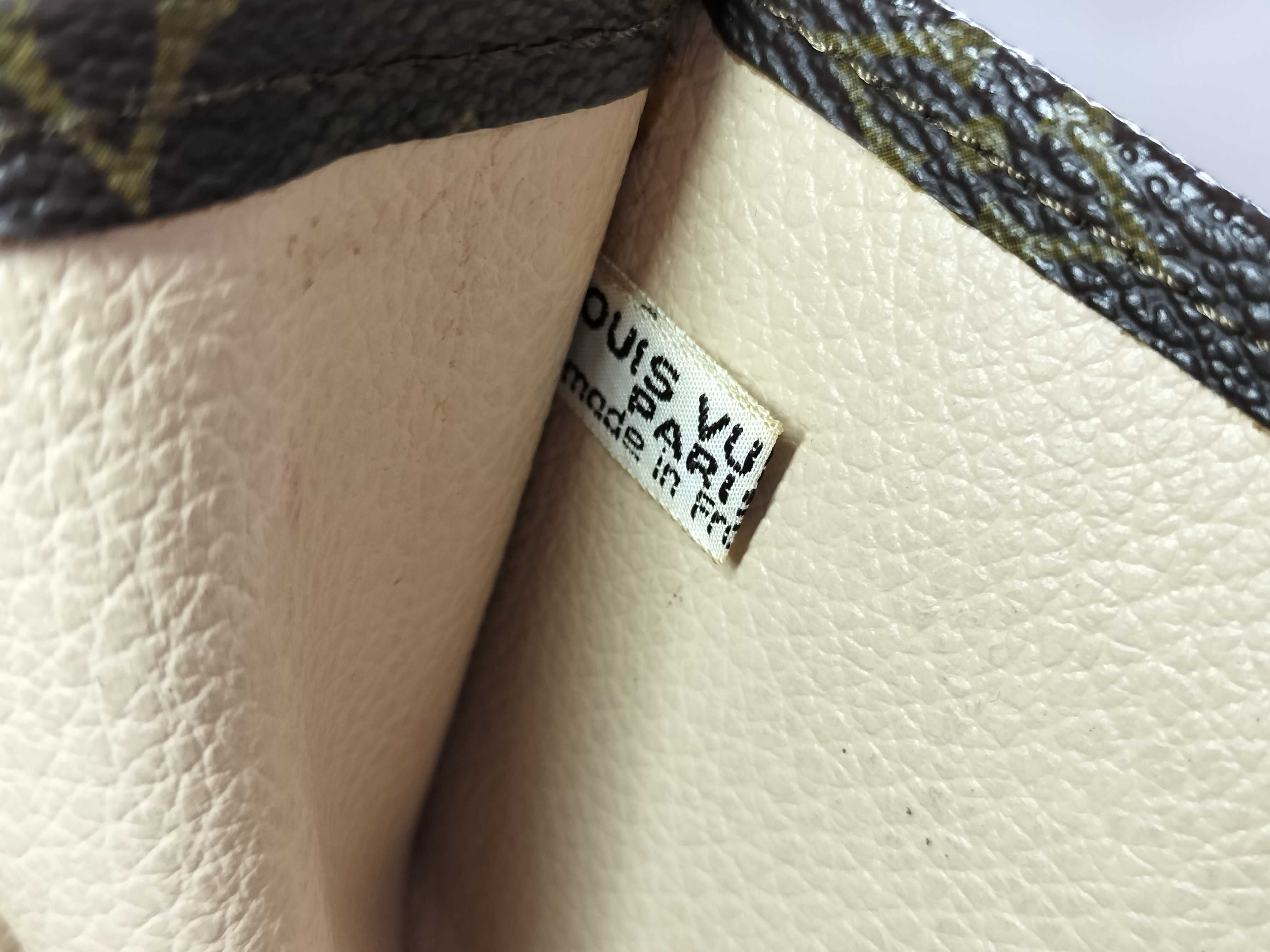 Monogram Louis Vuitton Sac Plat Handbag Tote Bag — view 8