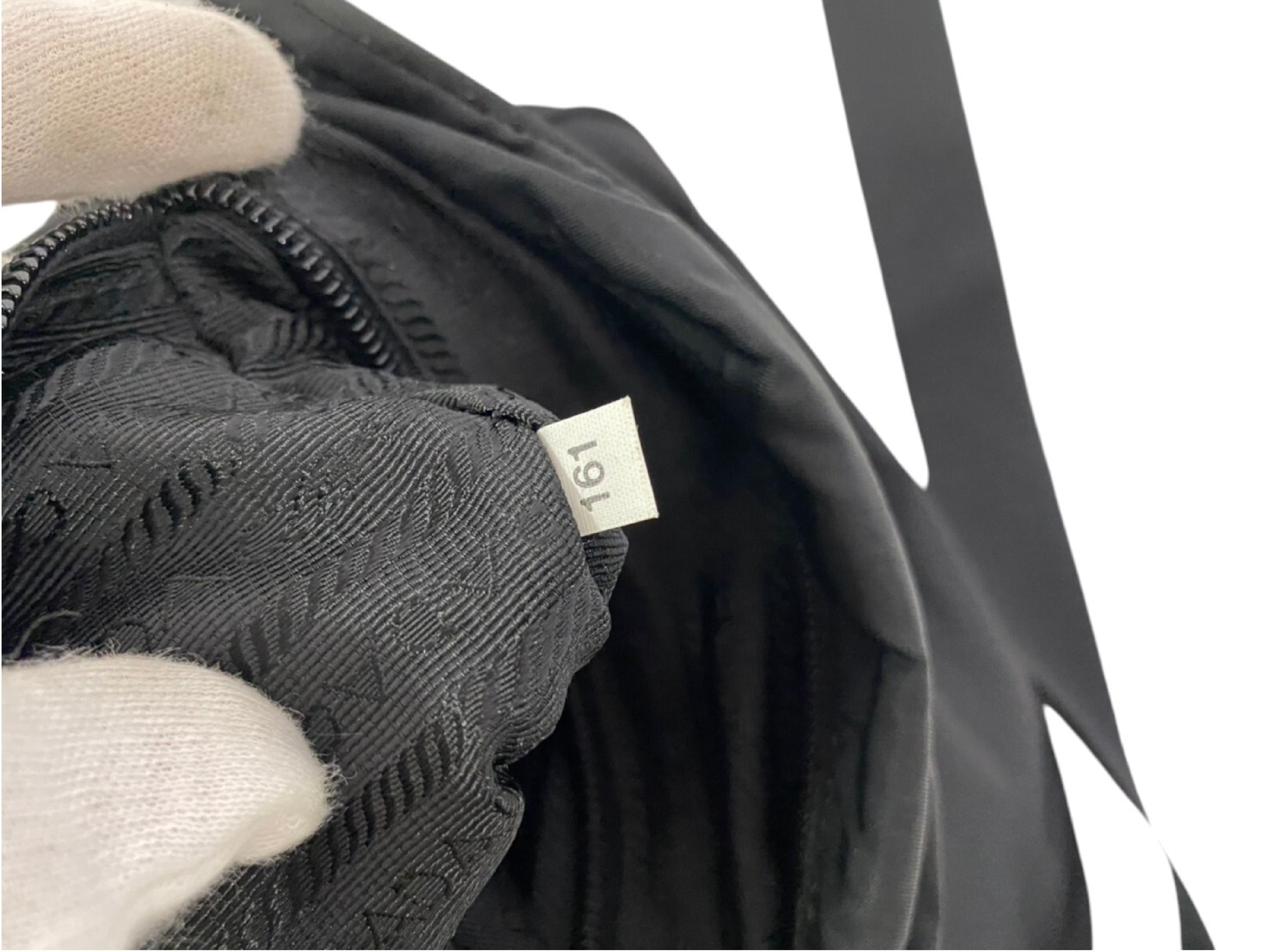 Triangle Logo Plate Shoulder Bag — view 11
