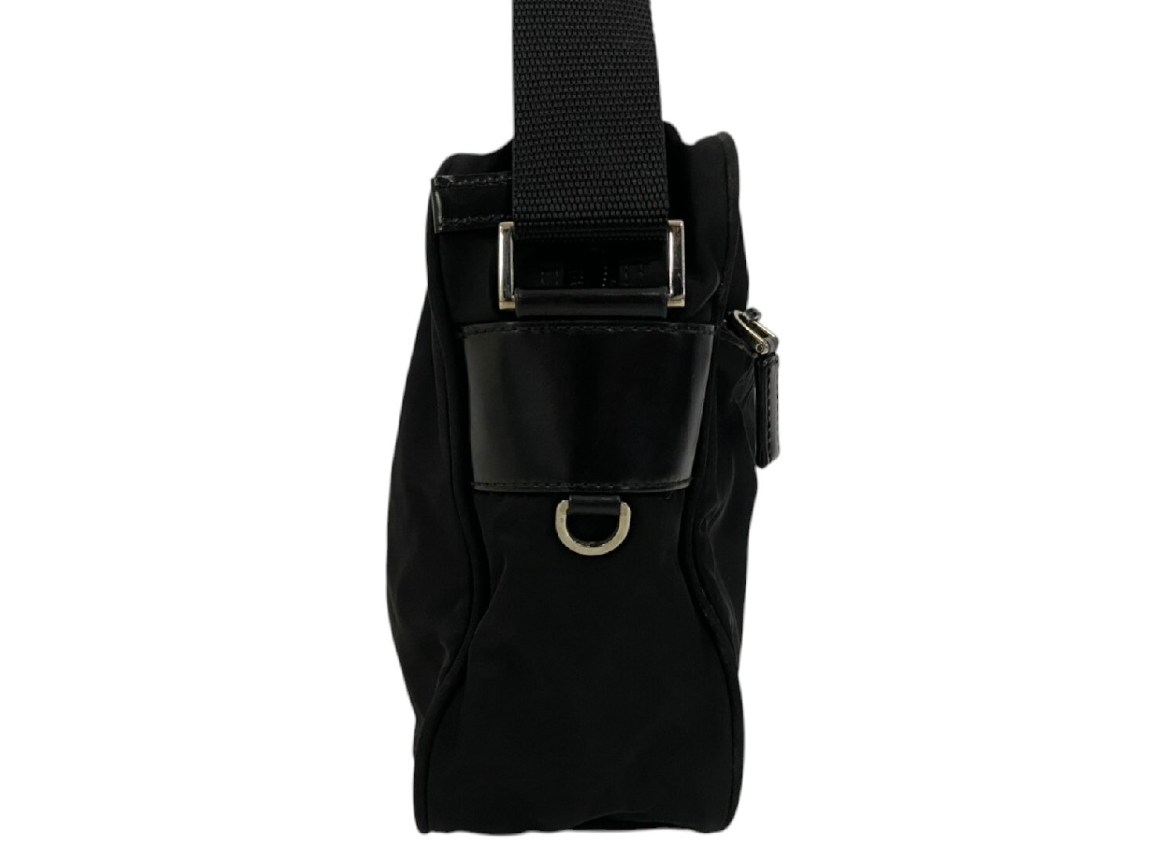 Triangle Logo Plate Shoulder Bag — view 4