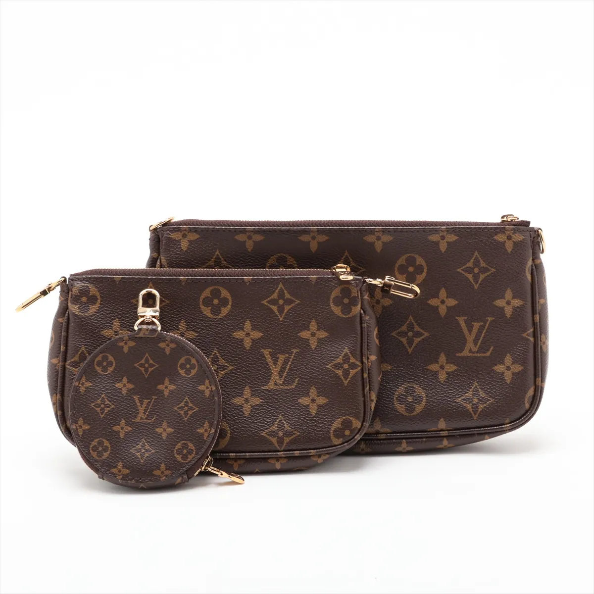 Monogram Multipochette Accessoires M44813 RI3260 Brown (RFID detected) — view 2