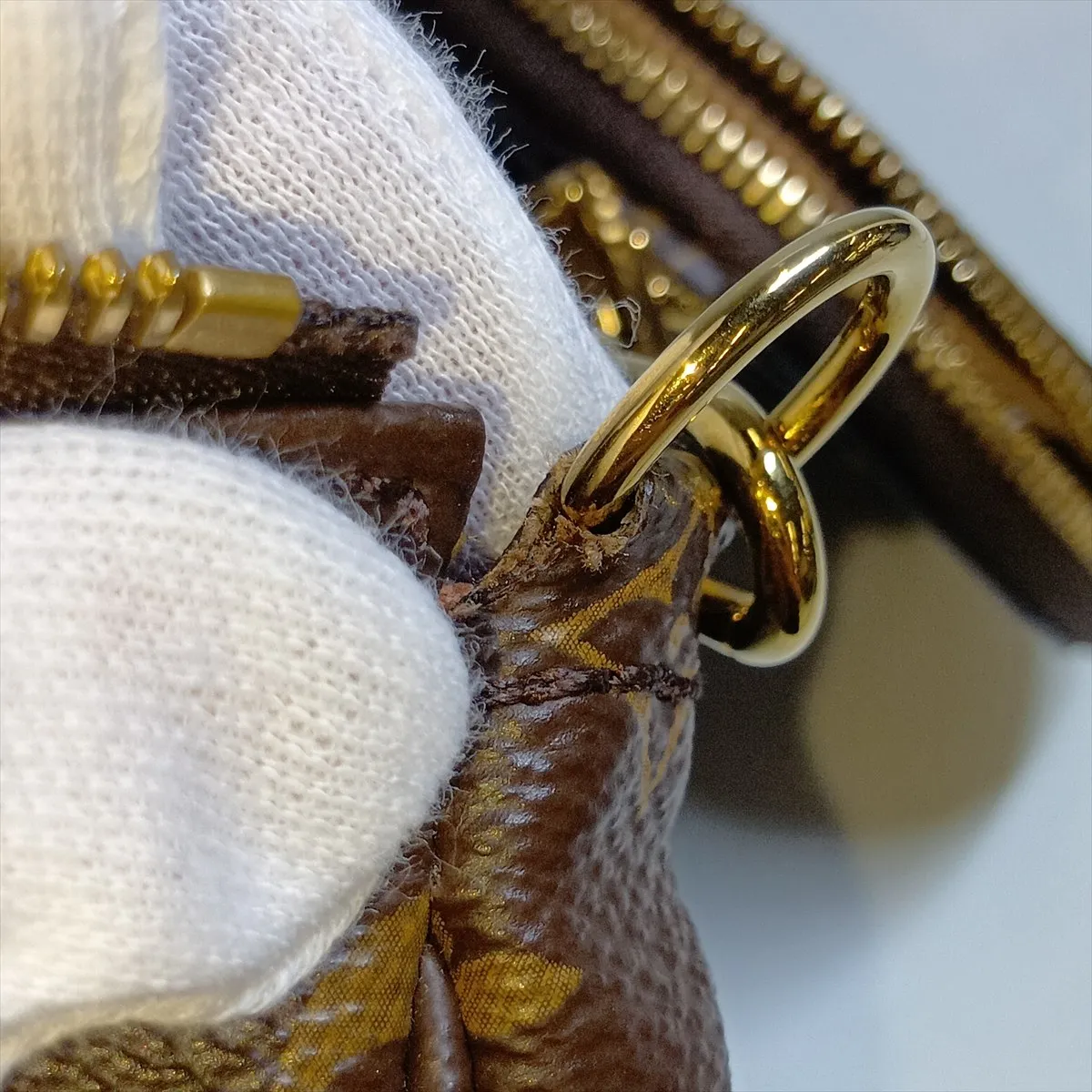 Monogram Multipochette Accessoires M44813 RI3260 Brown (RFID detected) — view 14