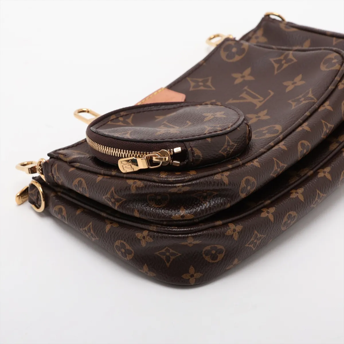 Monogram Multipochette Accessoires M44813 RI3260 Brown (RFID detected) — view 6