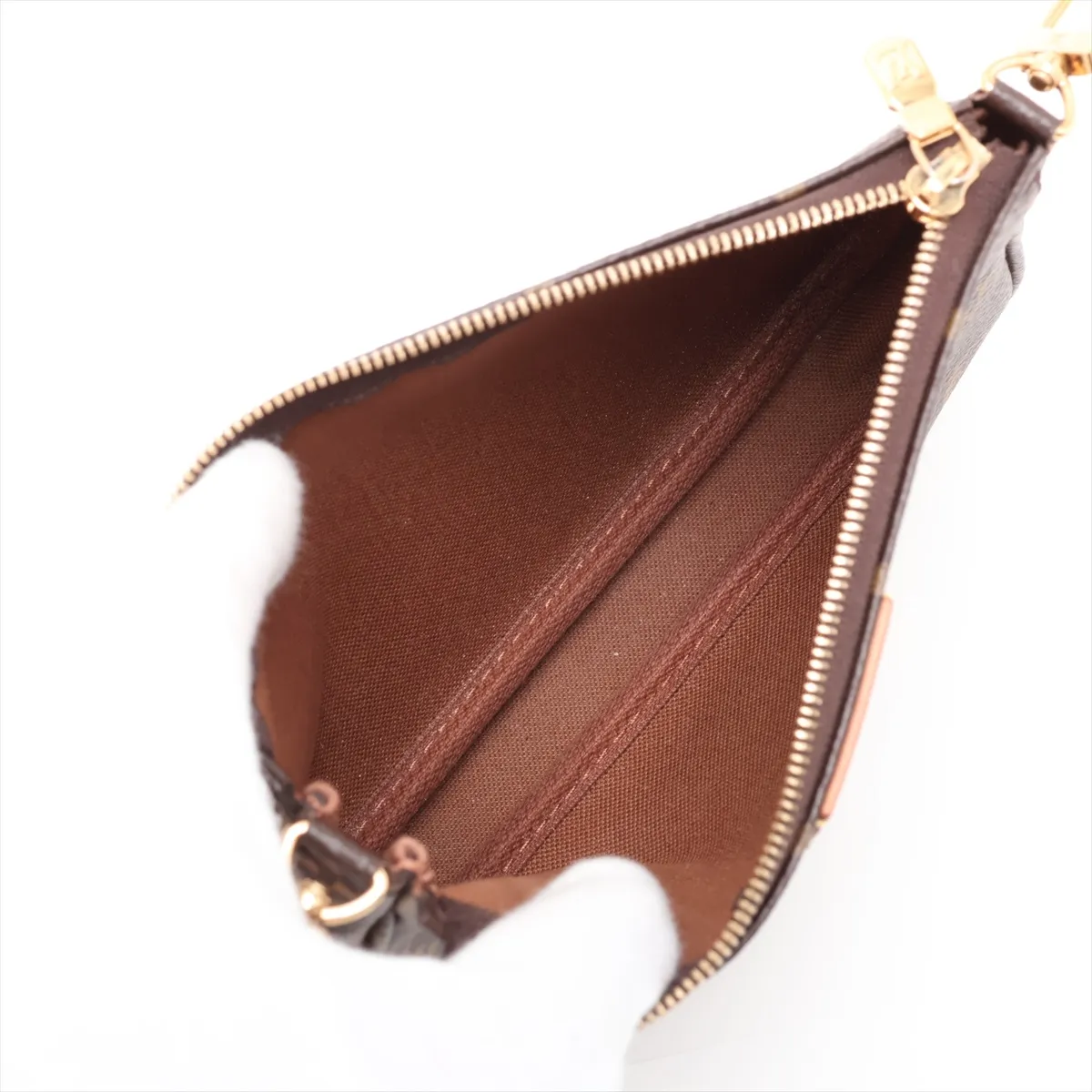 Monogram Multipochette Accessoires M44813 RI3260 Brown (RFID detected) — view 10
