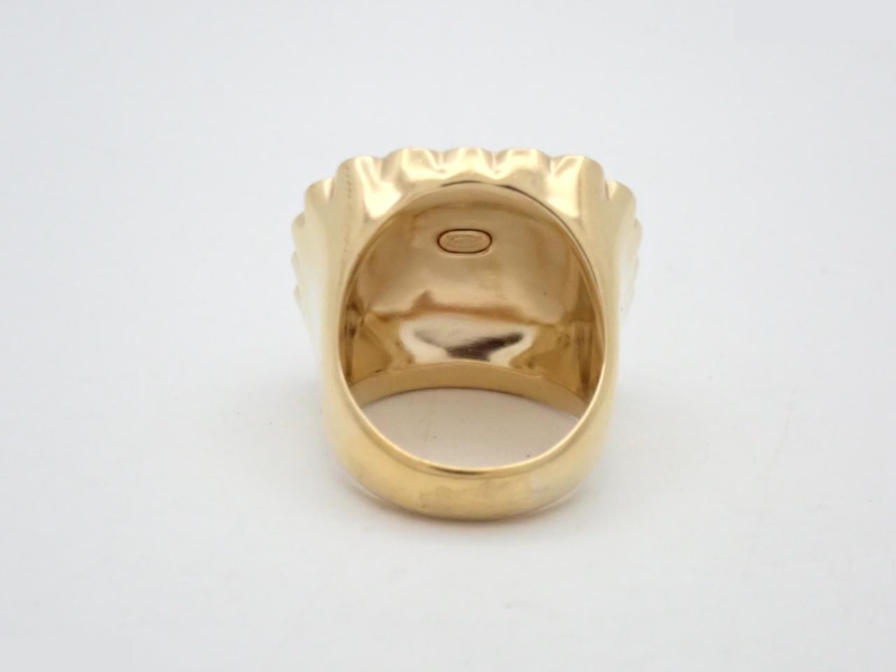 Ring, Coco Mark, Gold, #12 — view 2