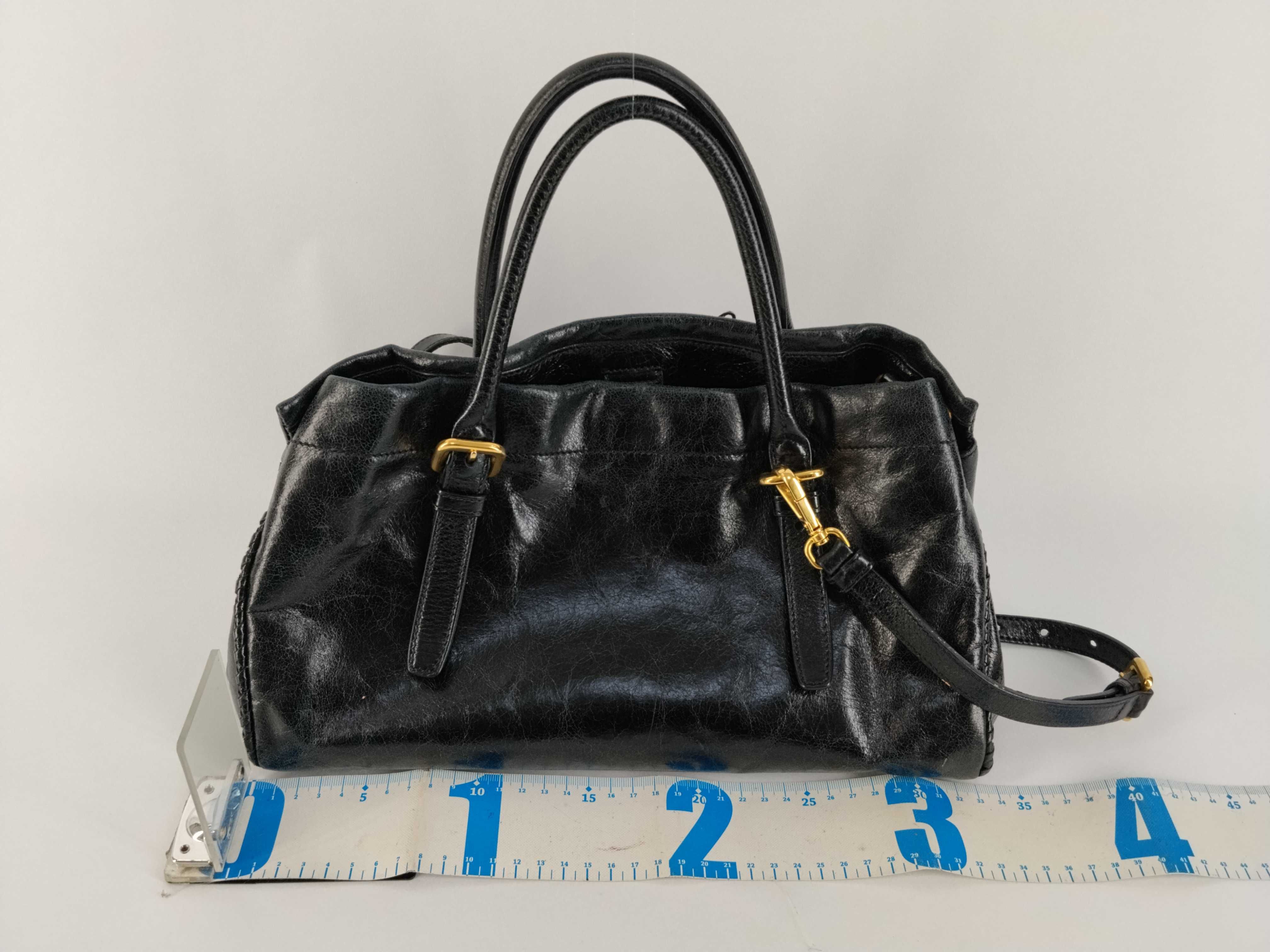 leather handbag — view 2
