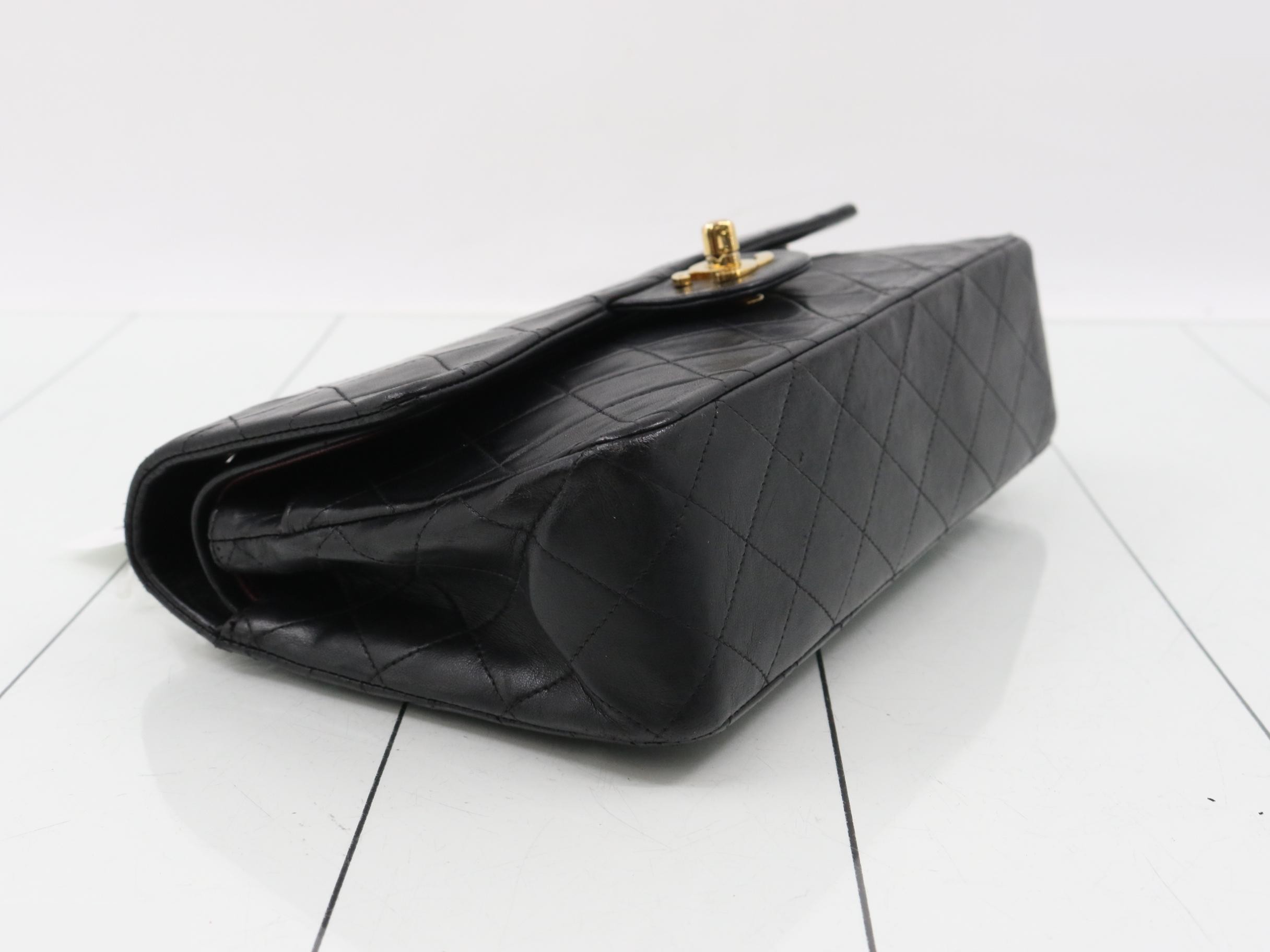 Double flap double chain shoulder bag, with sticker, item number 2. — view 5