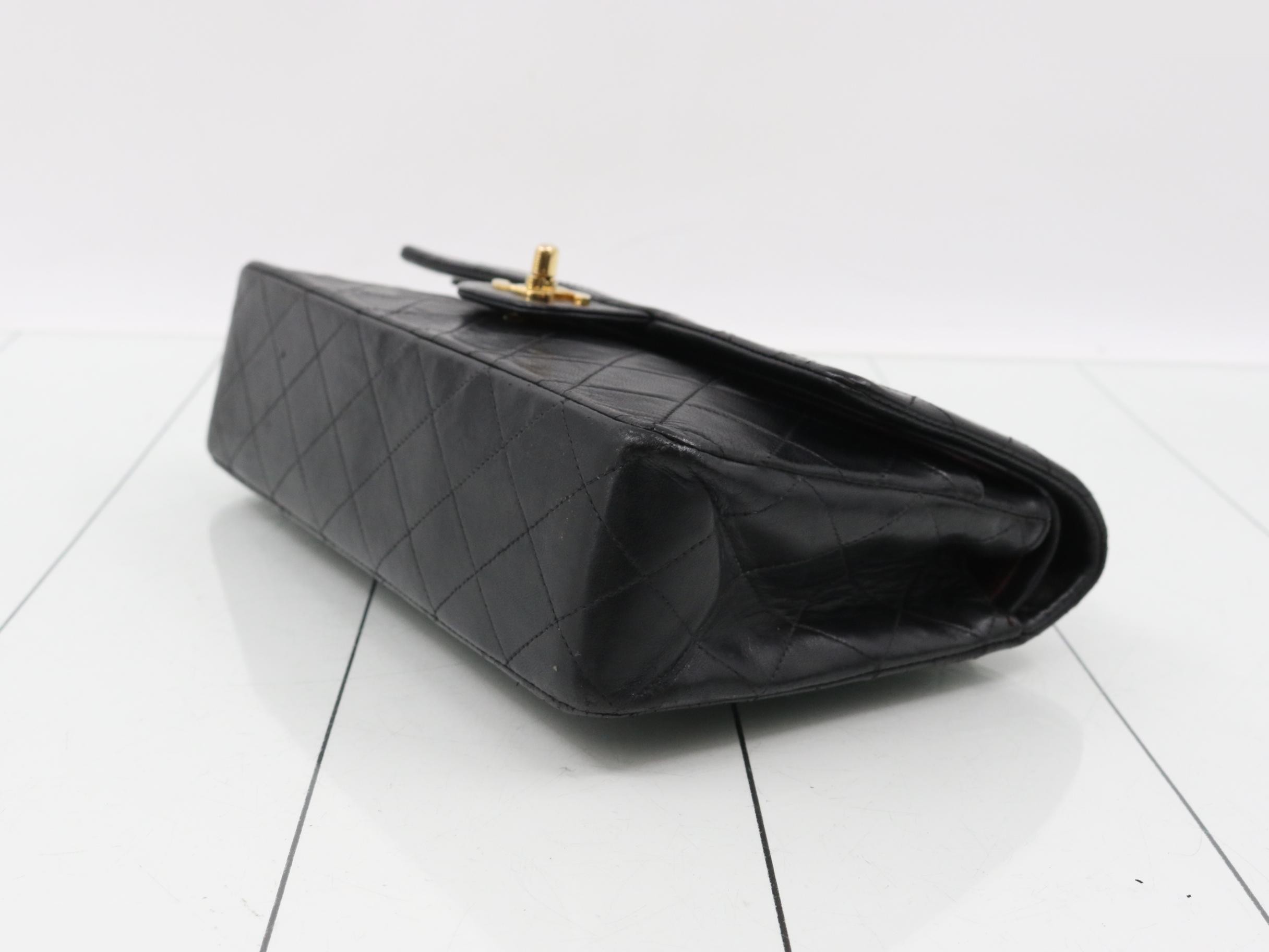Double flap double chain shoulder bag, with sticker, item number 2. — view 6
