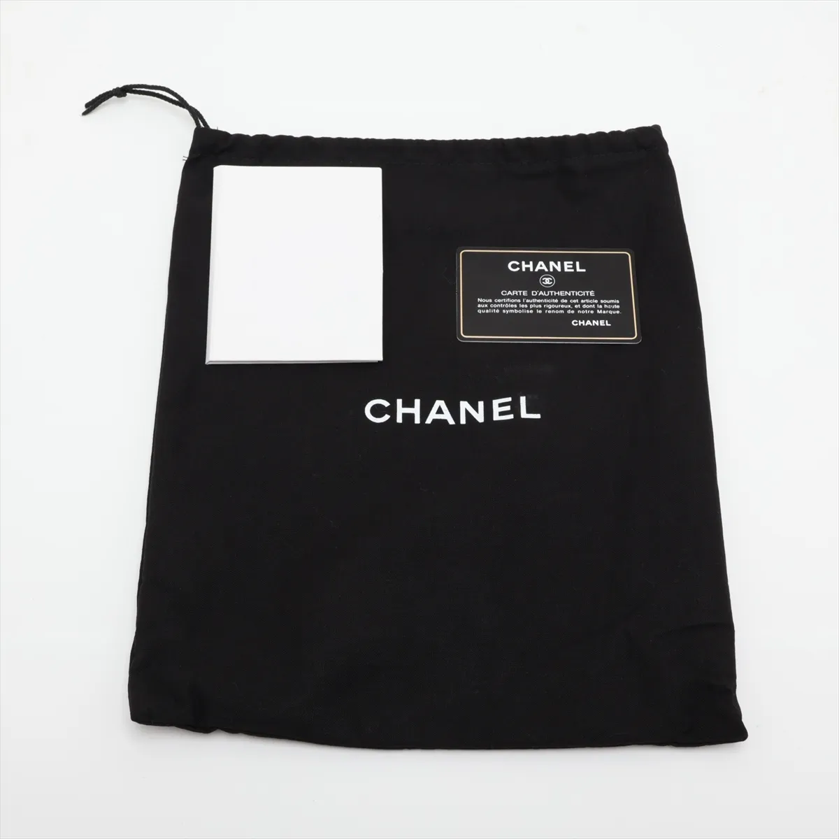 [Individually packaged] Chanel Matelassé 25 Caviar Skin Double Flap Double Chain Bag, Black with Silver Hardware, 14681436, Serial Number 14, A01112 — view 10
