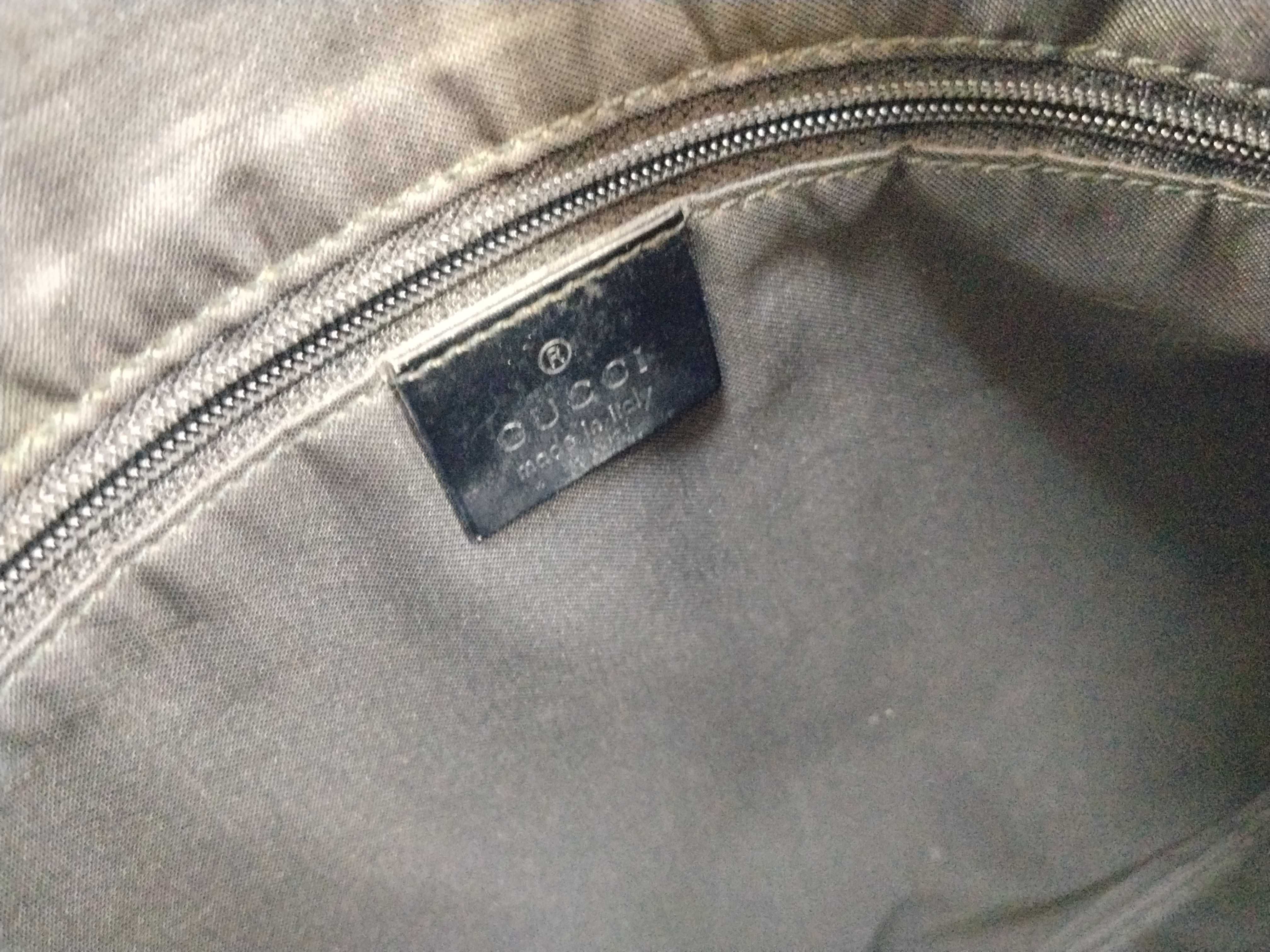 GG Suede One-Shoulder Bag — view 11