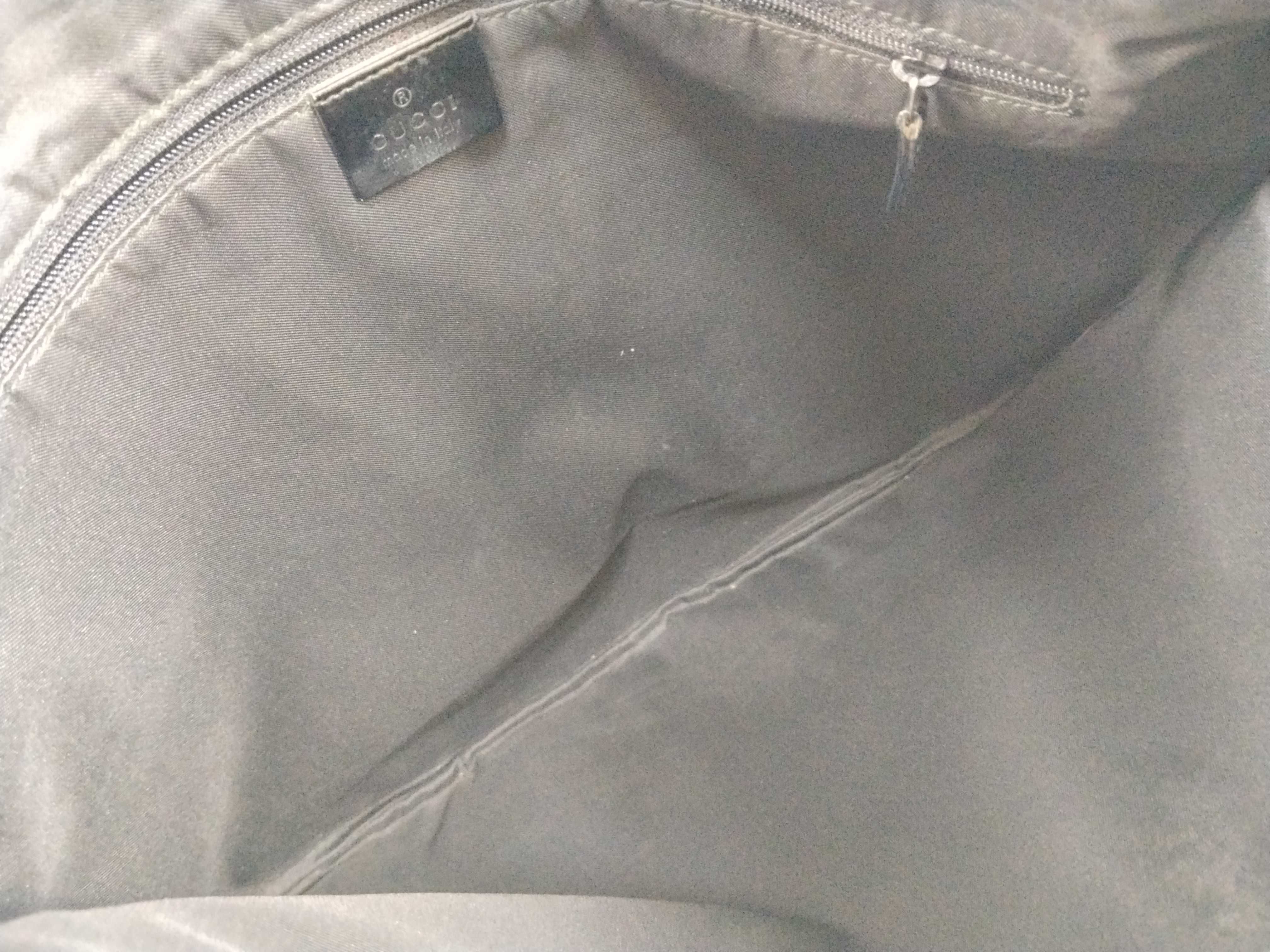 GG Suede One-Shoulder Bag — view 10