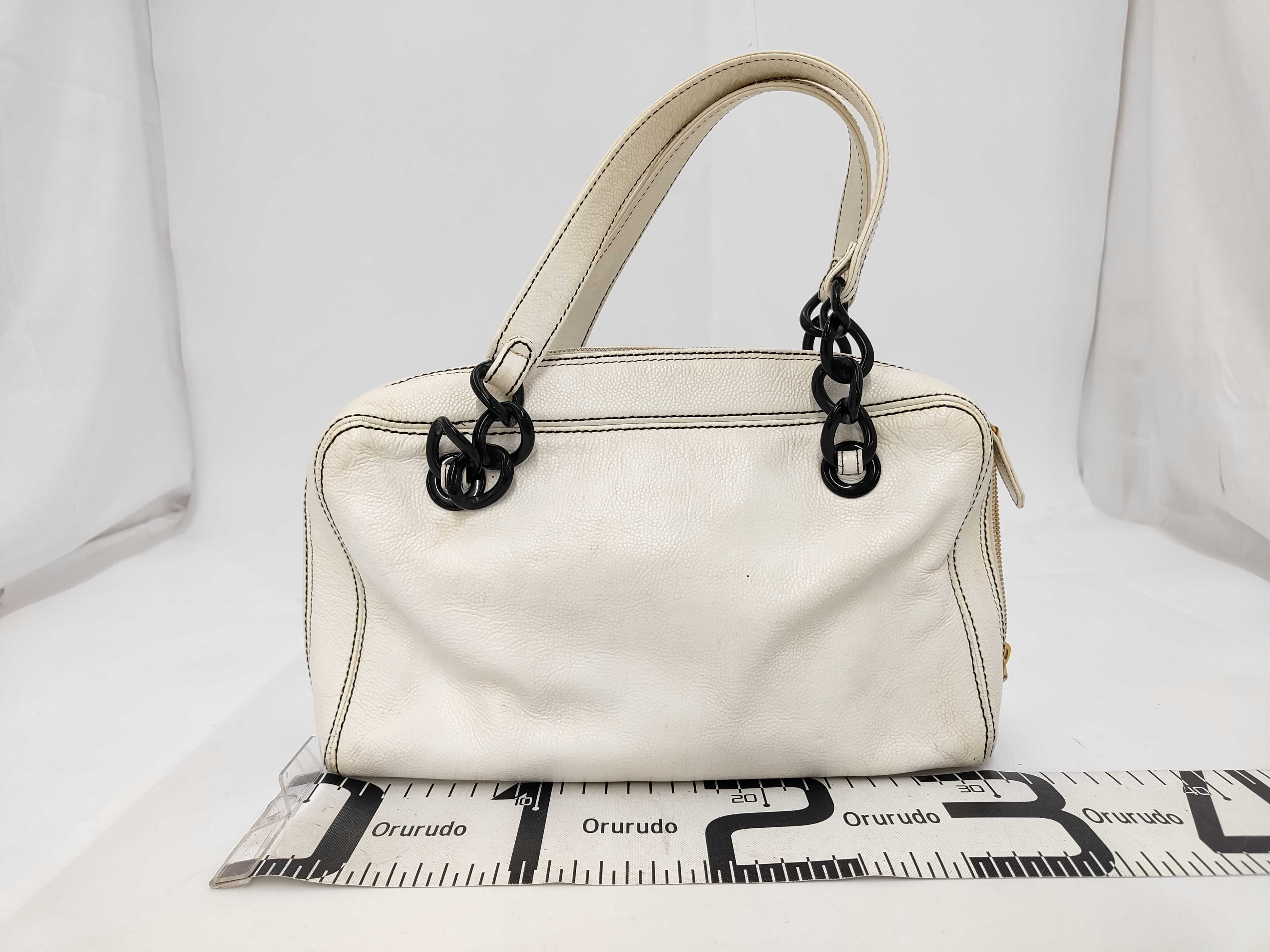 Chain Handbag, Caviar Leather Handbag — view 2